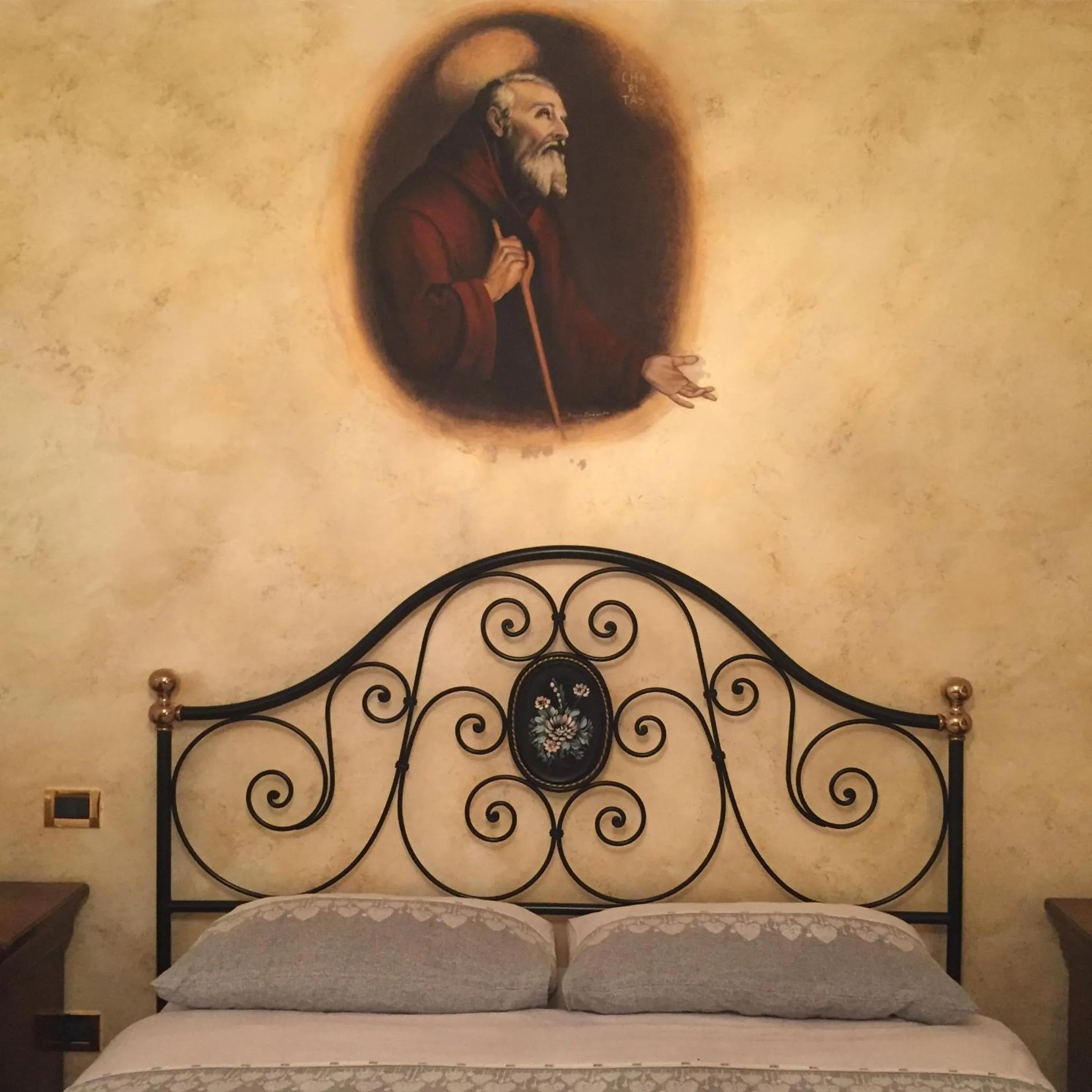 Bed in Villa Fontana Saia
