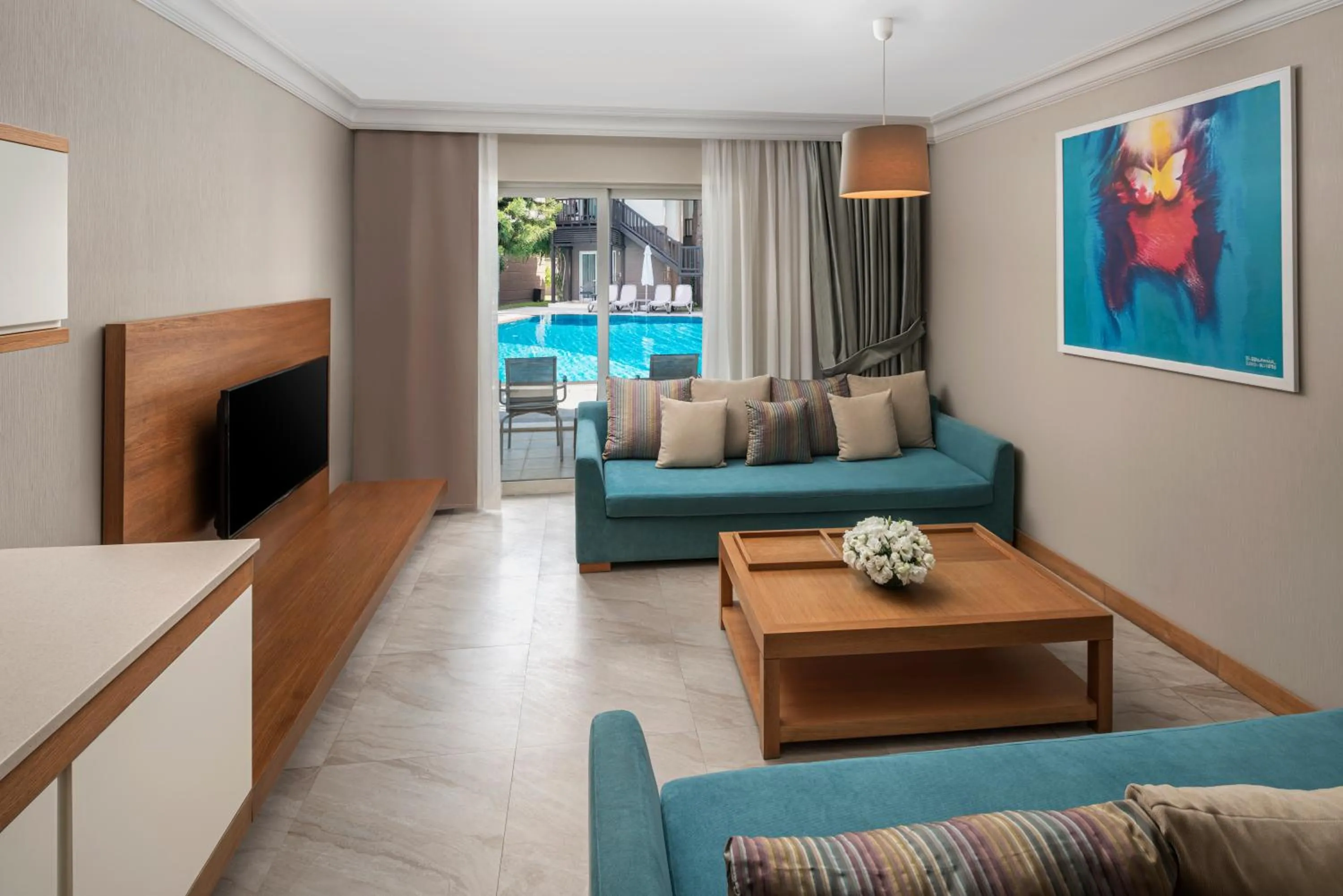 Living room in Papillon Ayscha Resort & Spa