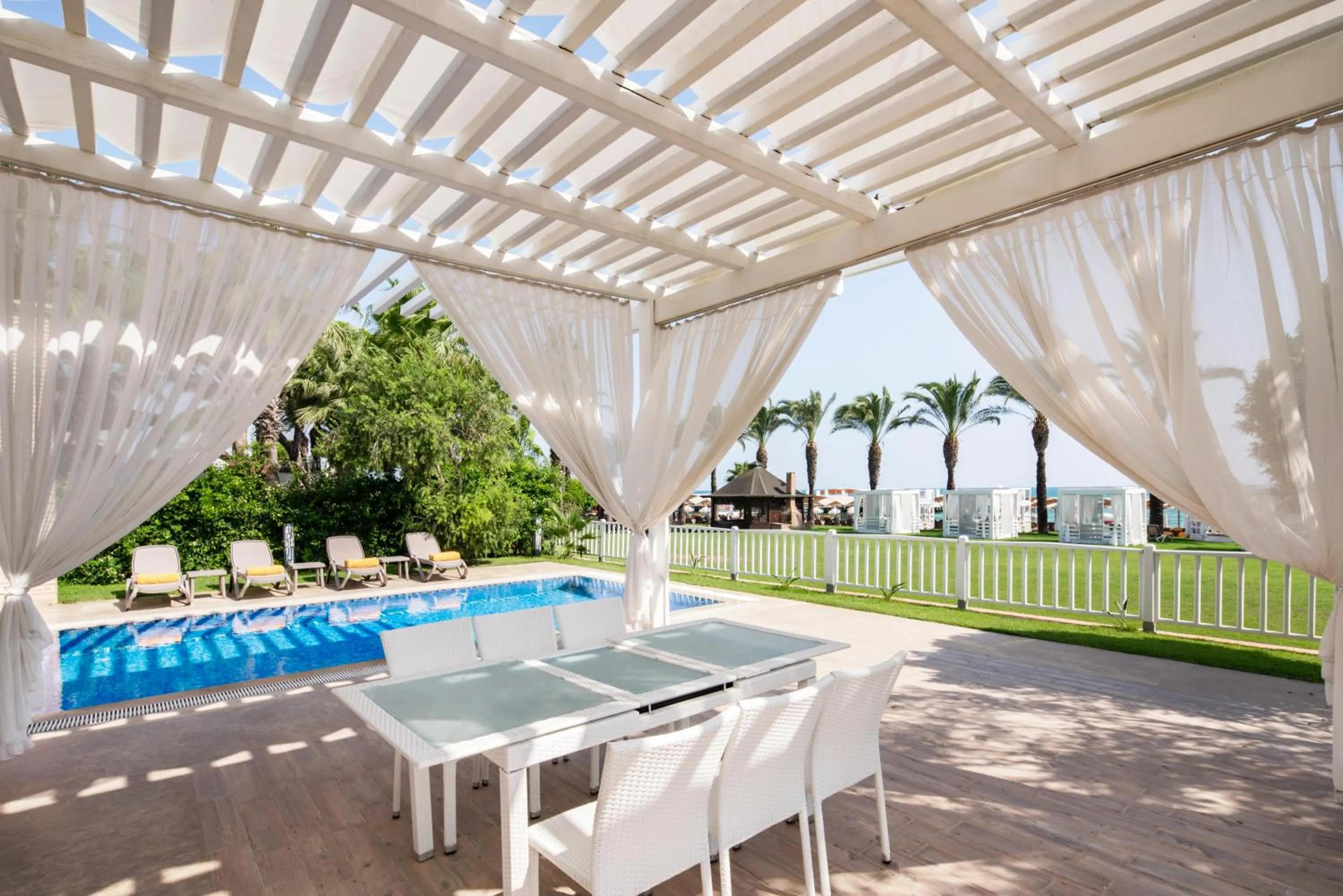 Patio in Papillon Ayscha Resort & Spa