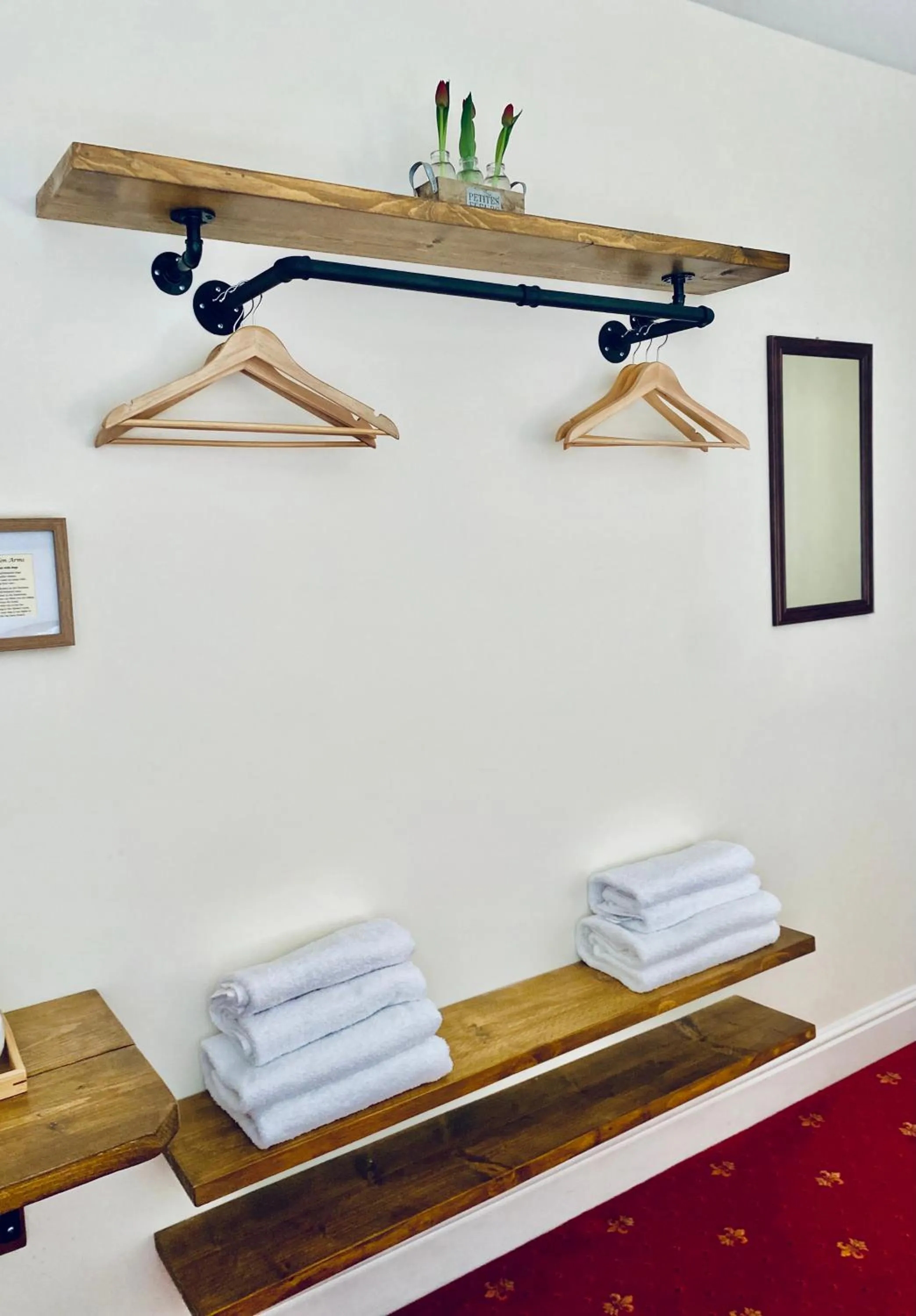 towels in The Gordon Arms Restaurant with Rooms