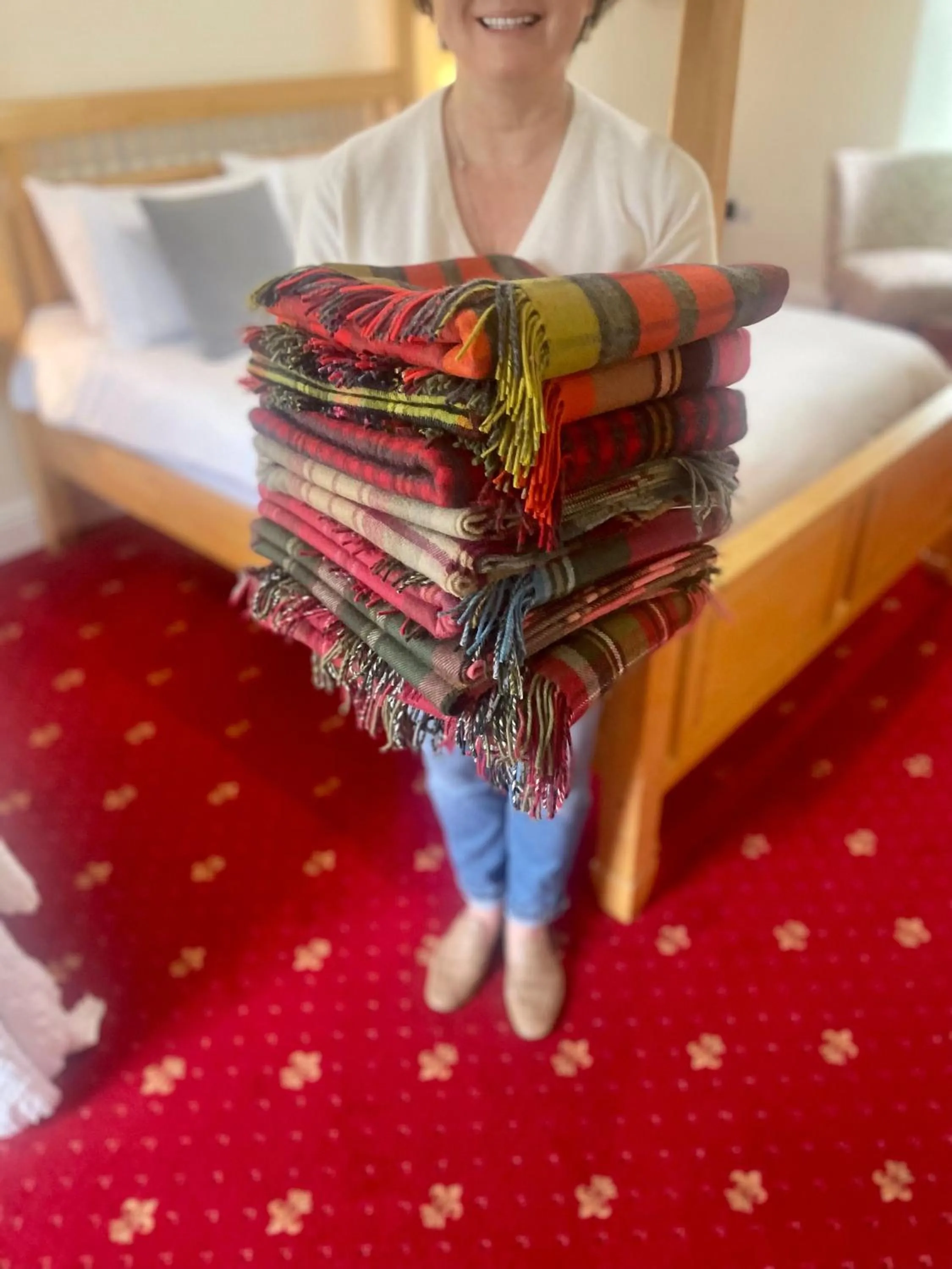 Bed in The Gordon Arms Restaurant with Rooms