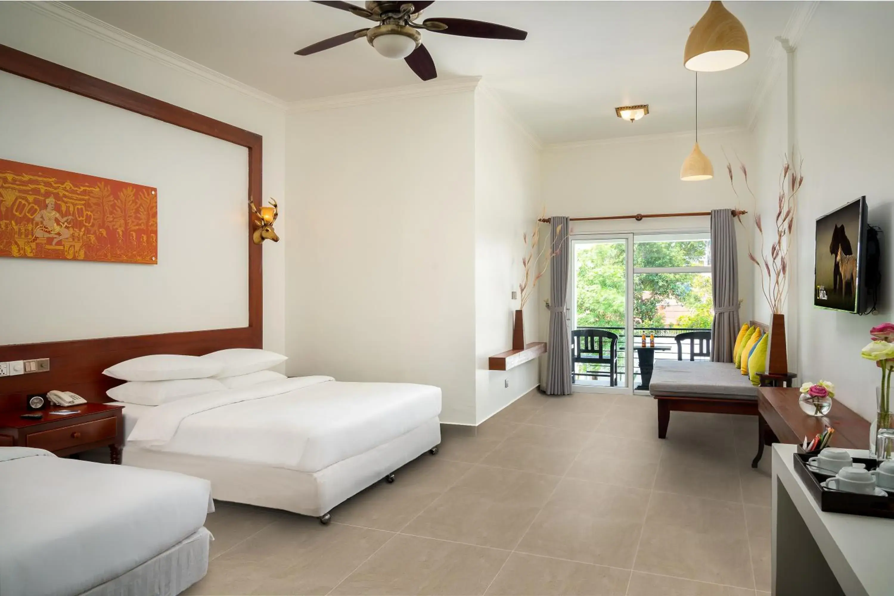 Villa Family with Balcony, Pool View - Free Mini-Bar in Sala Siem Reap Hotel Villa Family with Balcony, Pool View - Free Mini-Bar in Sala Siem Reap Hotel