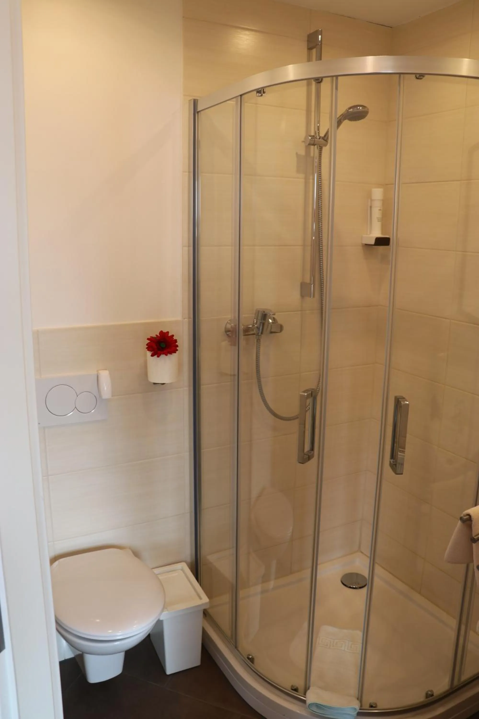 Shower in Gasthof Post