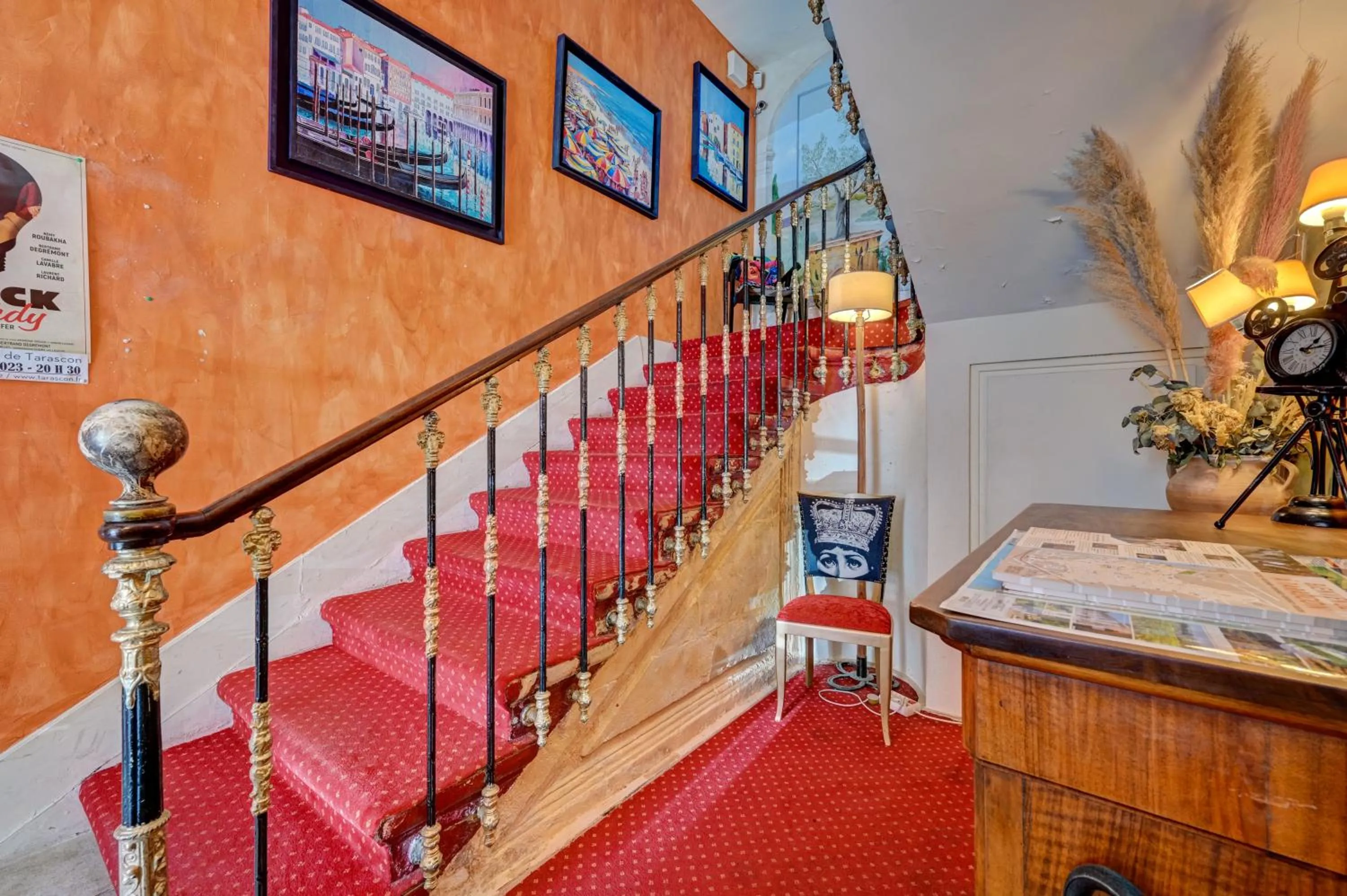 Lobby or reception in Hotel Des Artistes