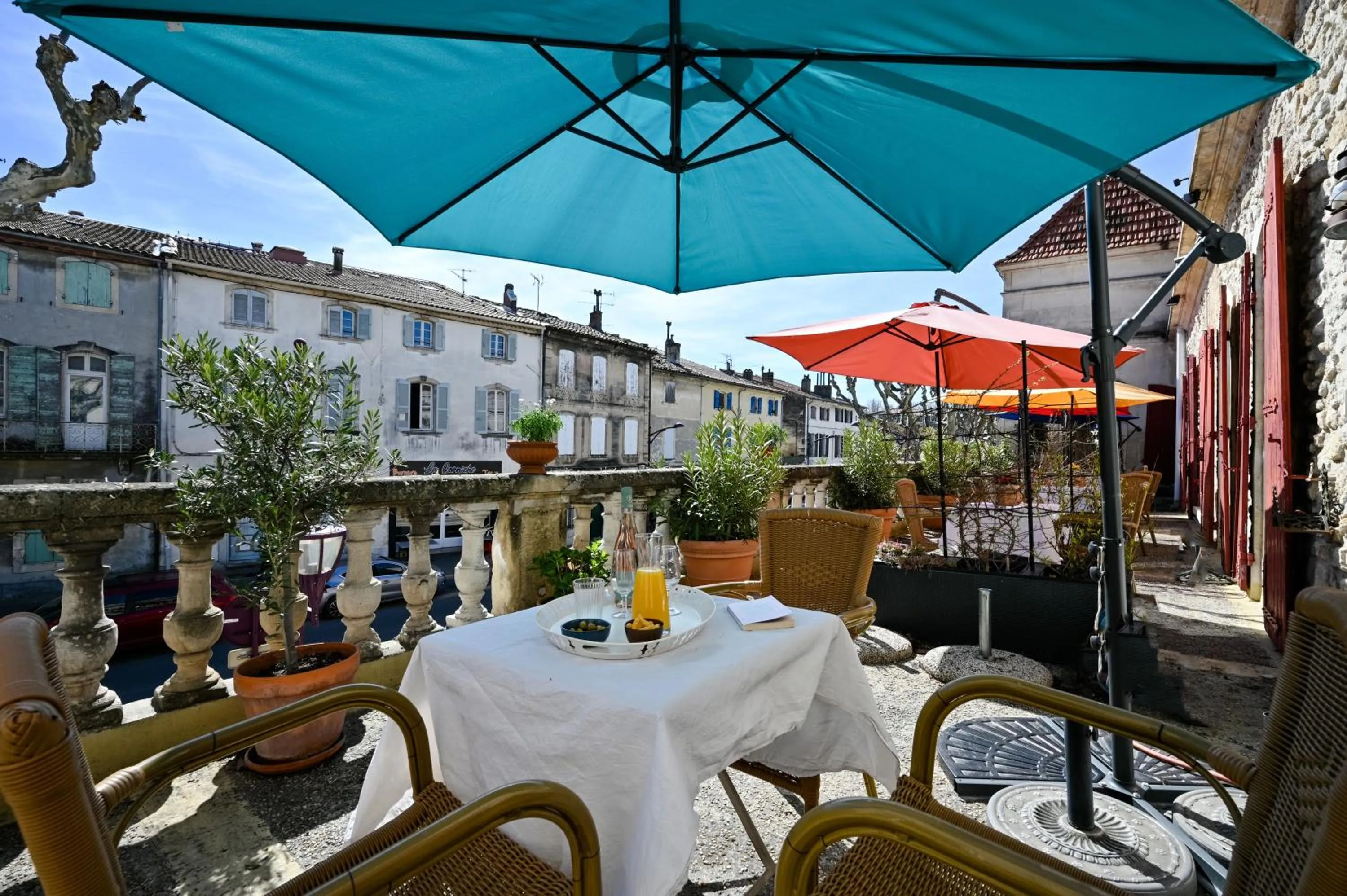 Balcony/Terrace in Hotel Des Artistes
