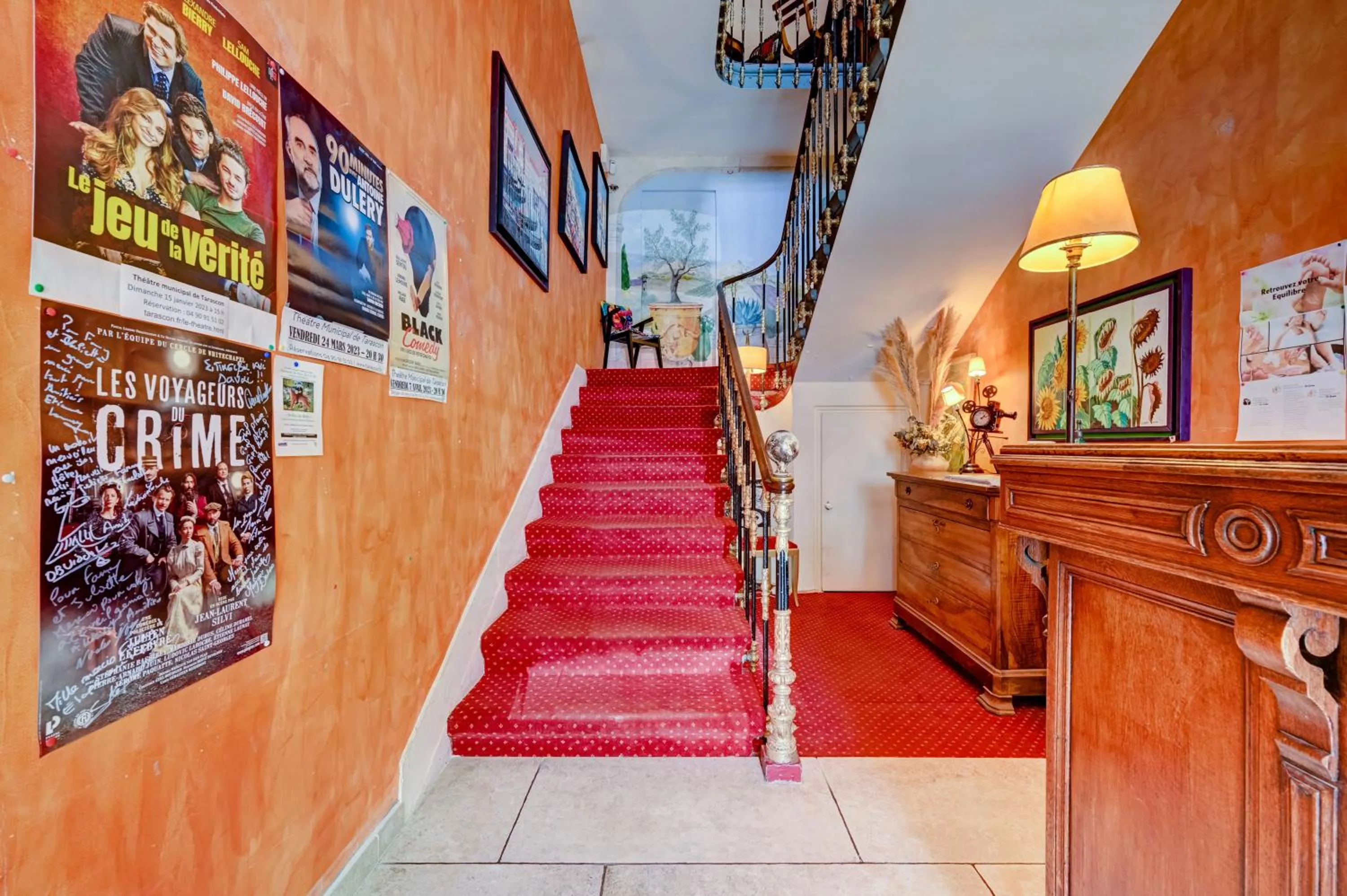 Lobby or reception in Hotel Des Artistes