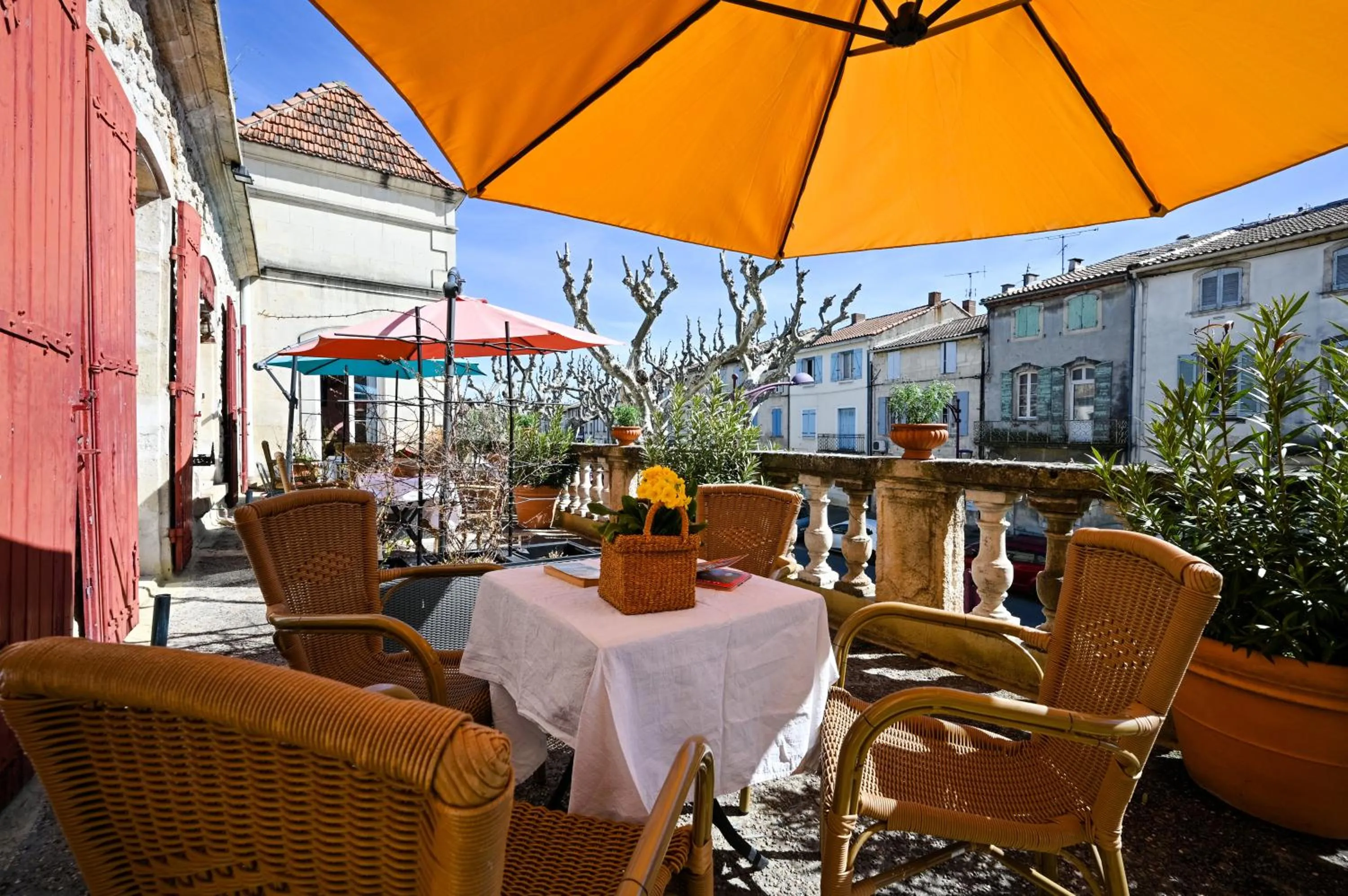Balcony/Terrace in Hotel Des Artistes