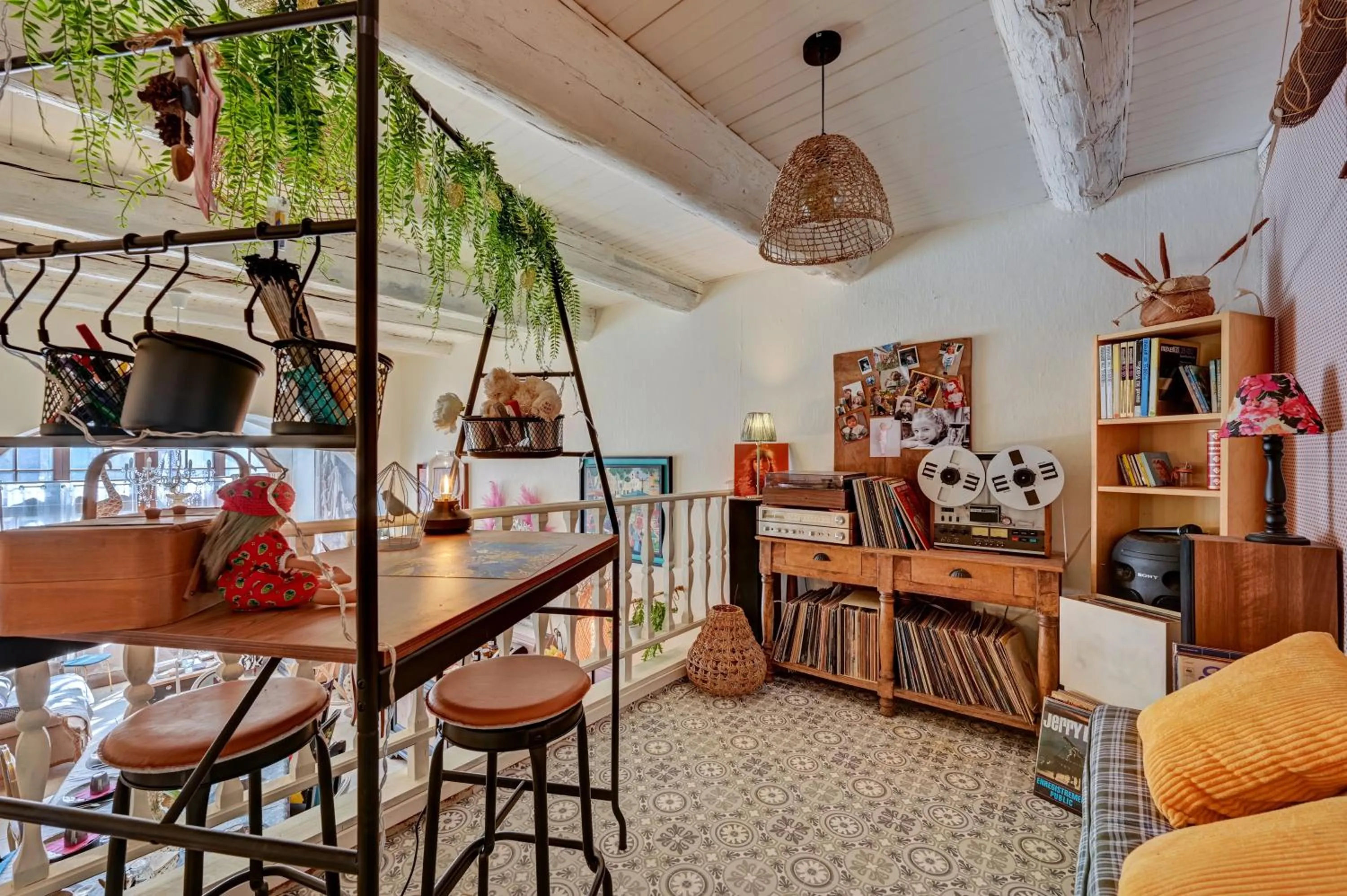 Living room in Hotel Des Artistes