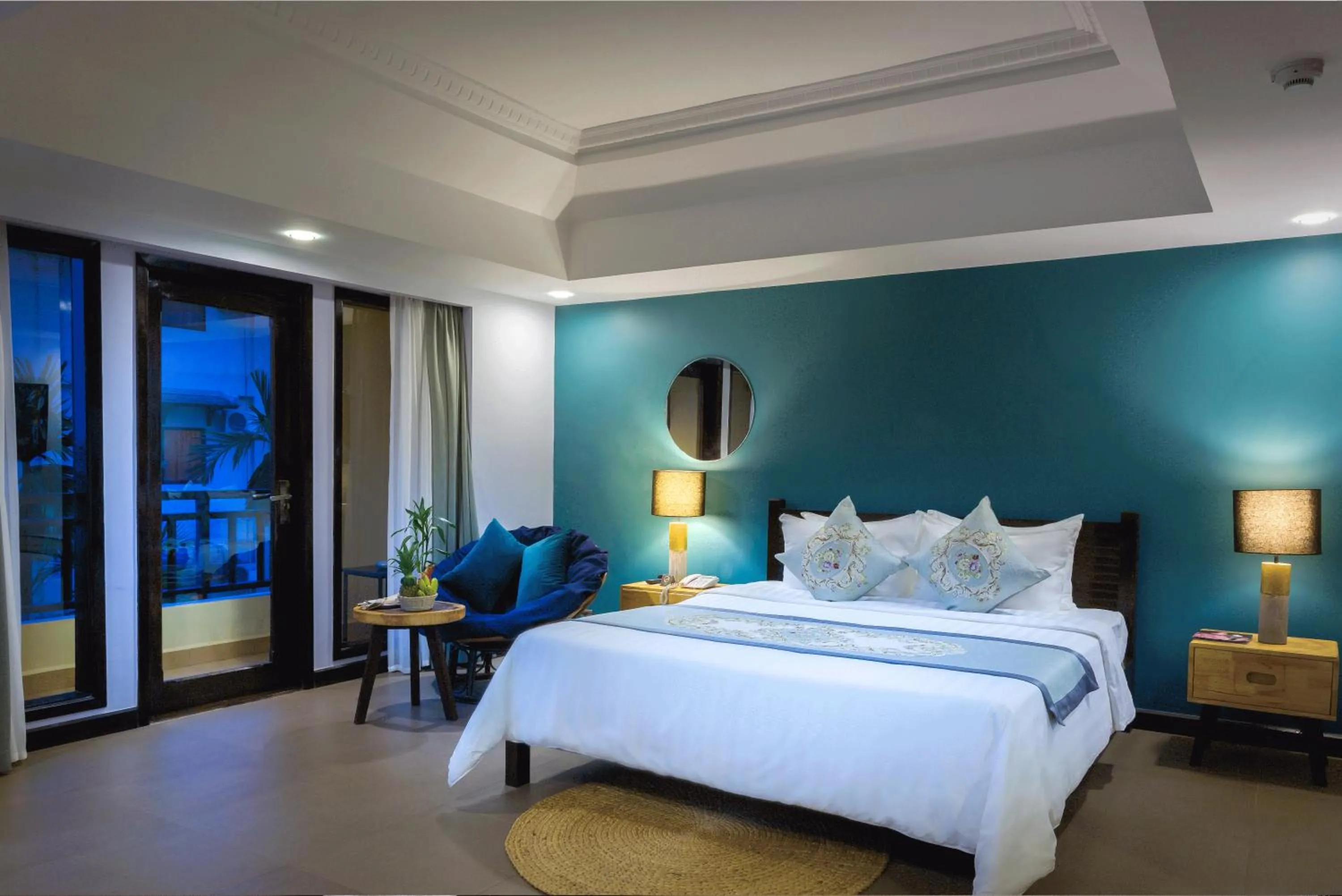 Coffee/tea facilities, Bed in Sokchea Angkor Hotel