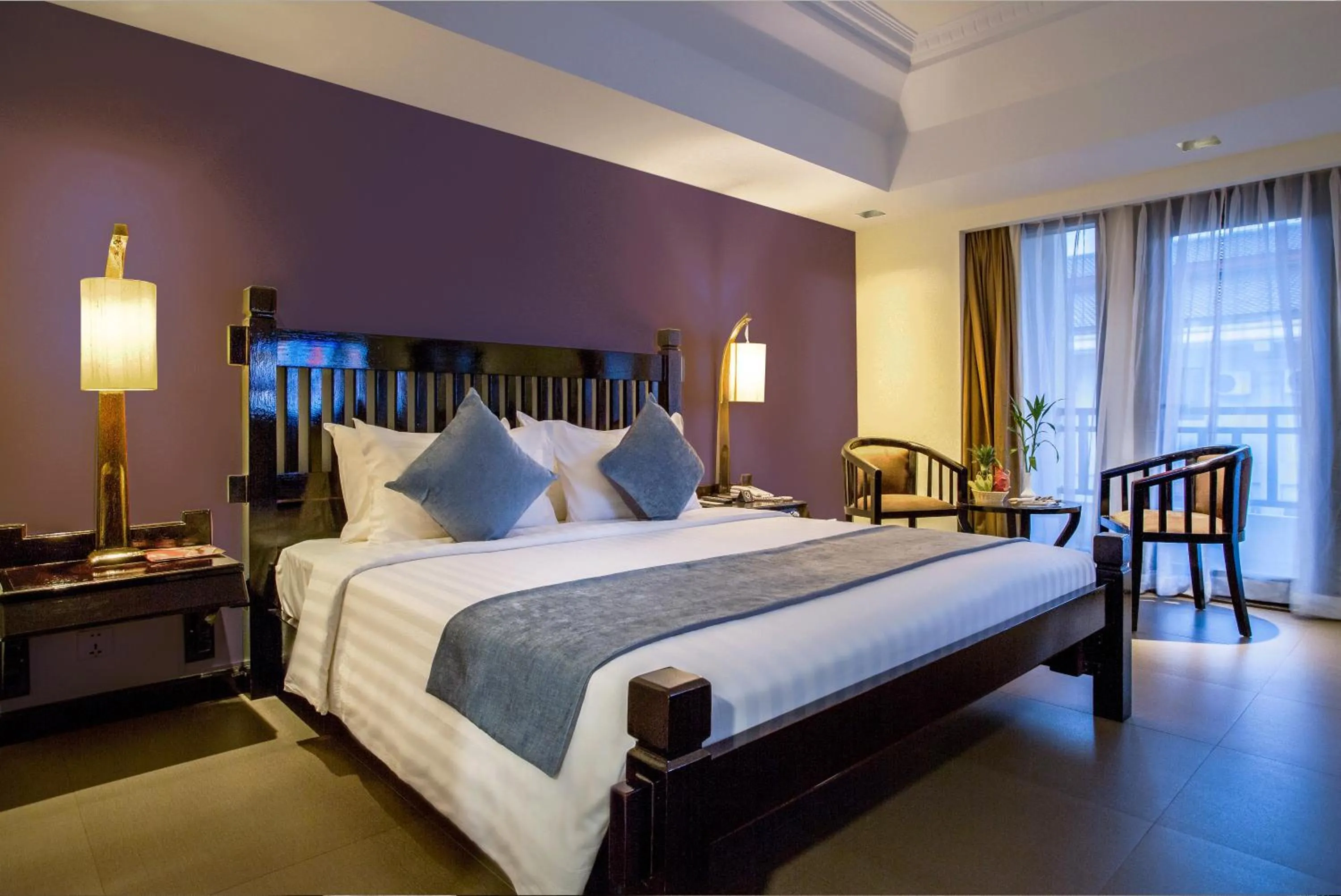 Coffee/tea facilities, Bed in Sokchea Angkor Hotel