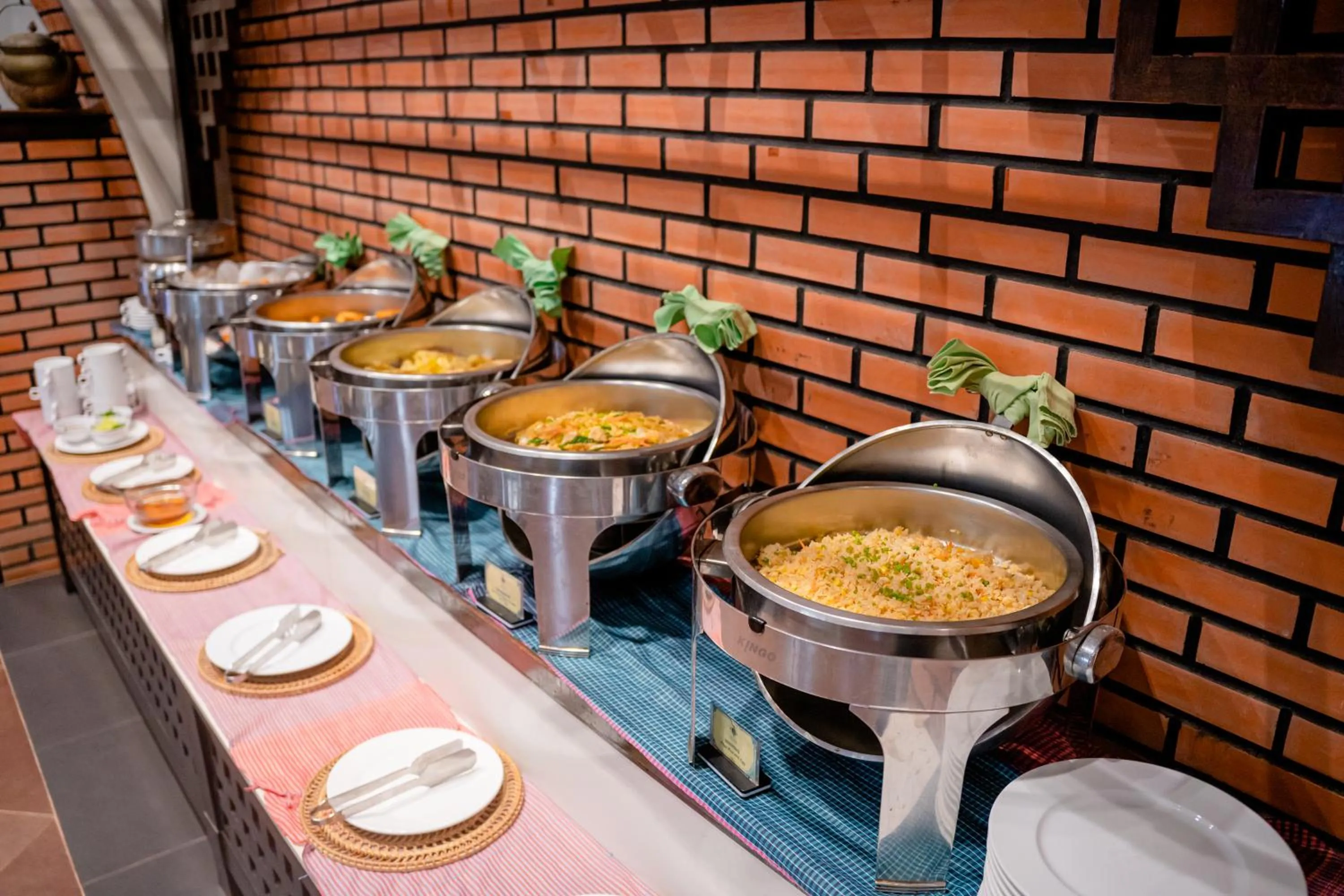 Breakfast in Sokchea Angkor Hotel