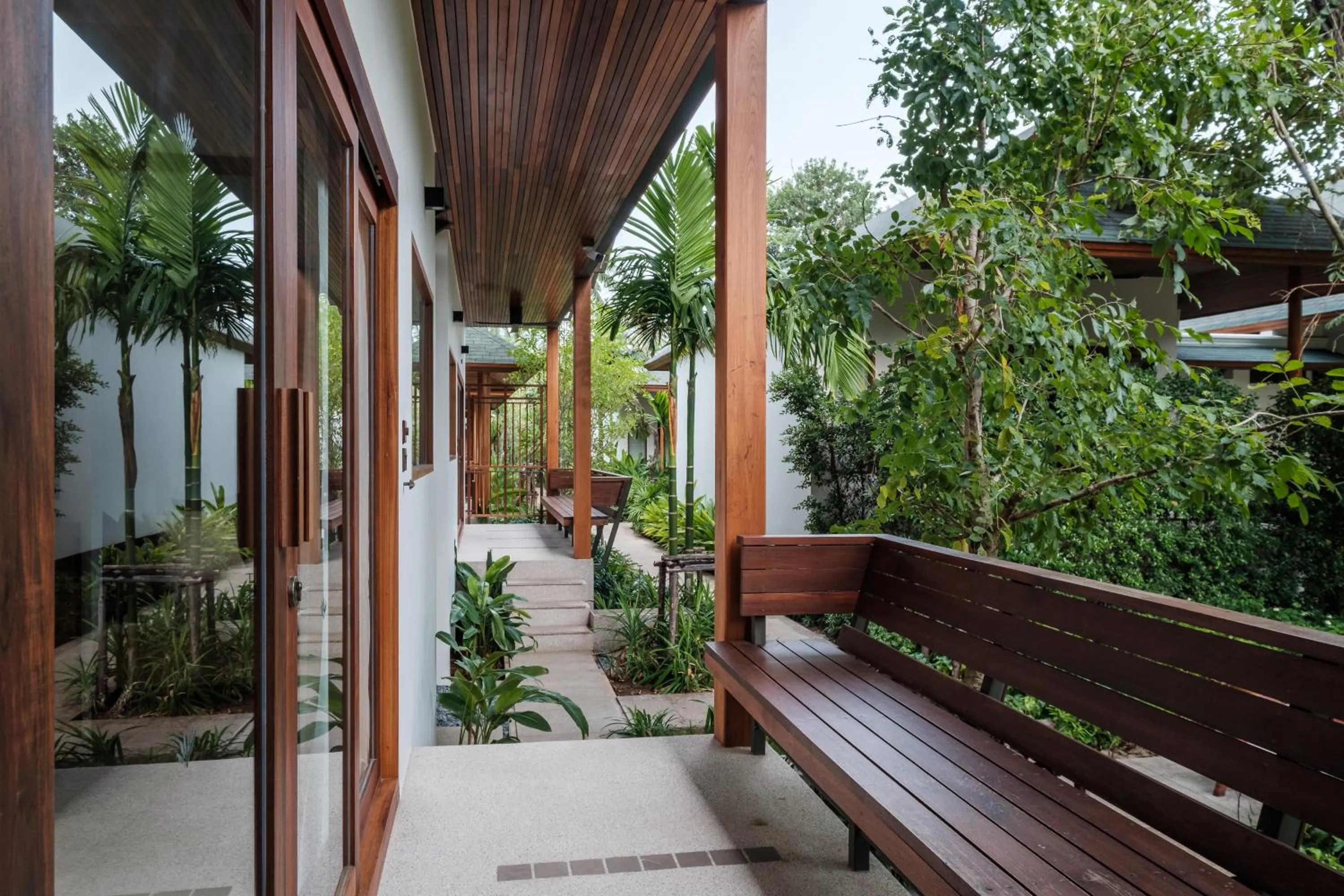 Balcony/Terrace in Banana Fan Sea Resort