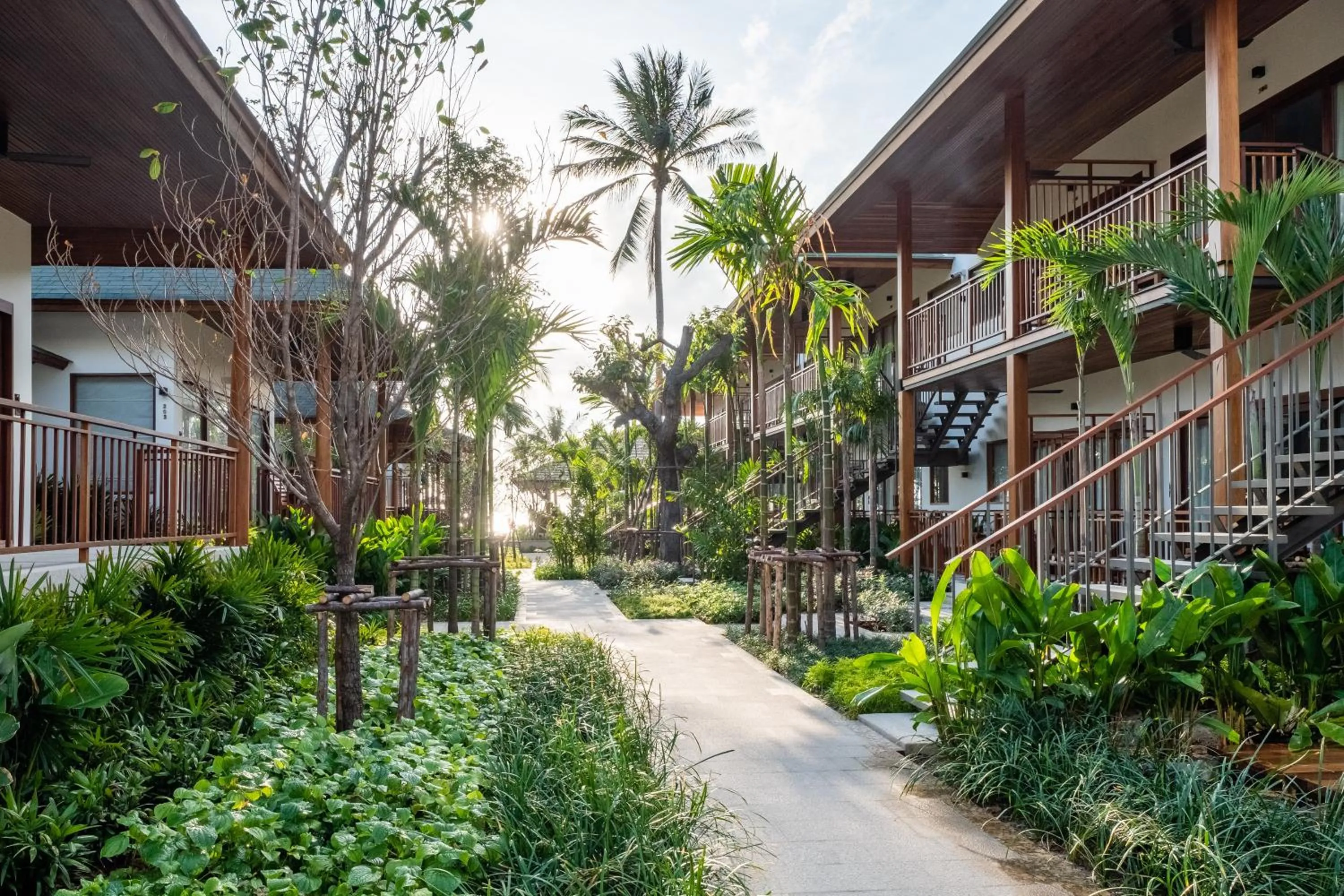 Property building in Banana Fan Sea Resort