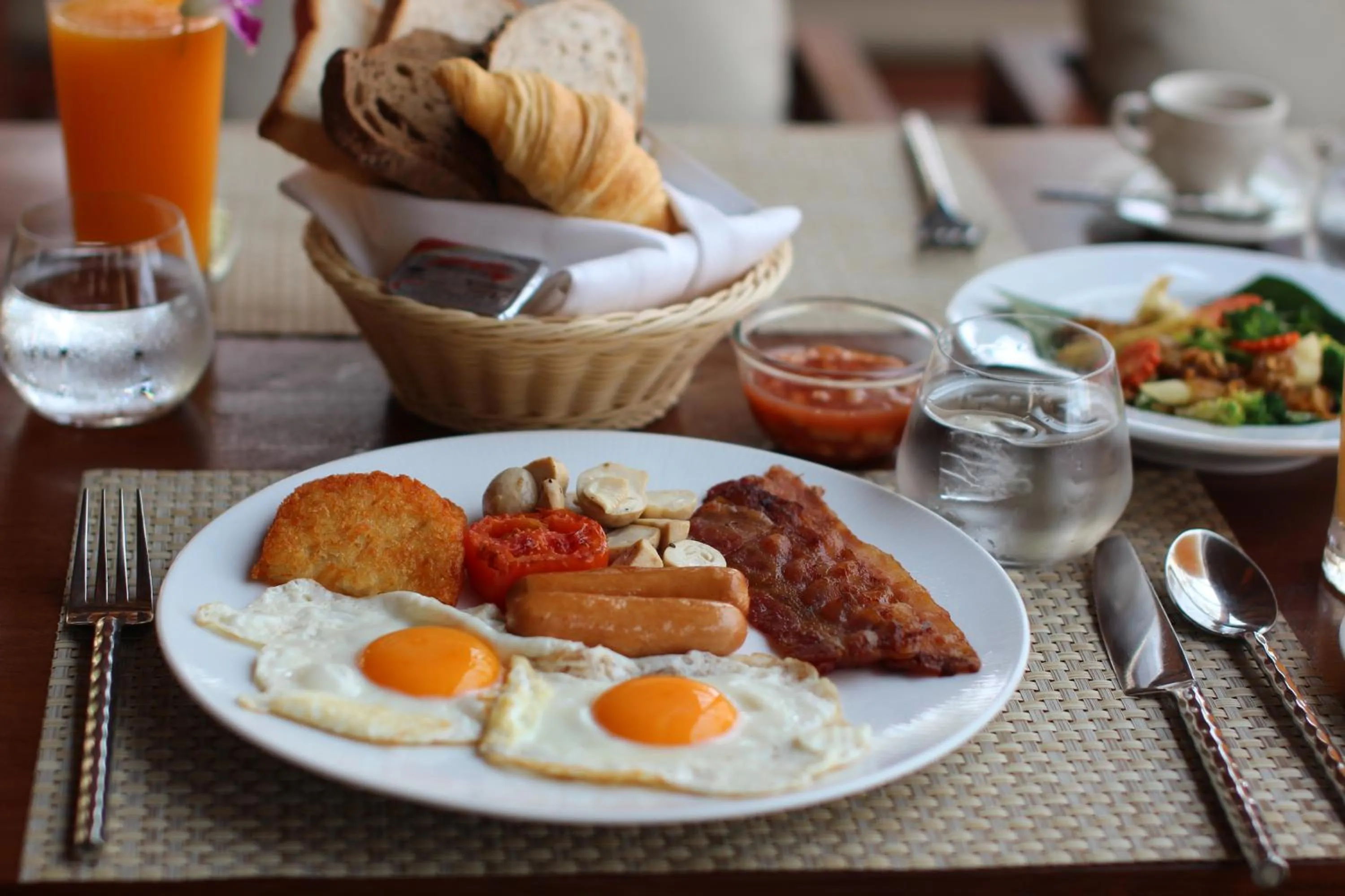 Breakfast in Banana Fan Sea Resort