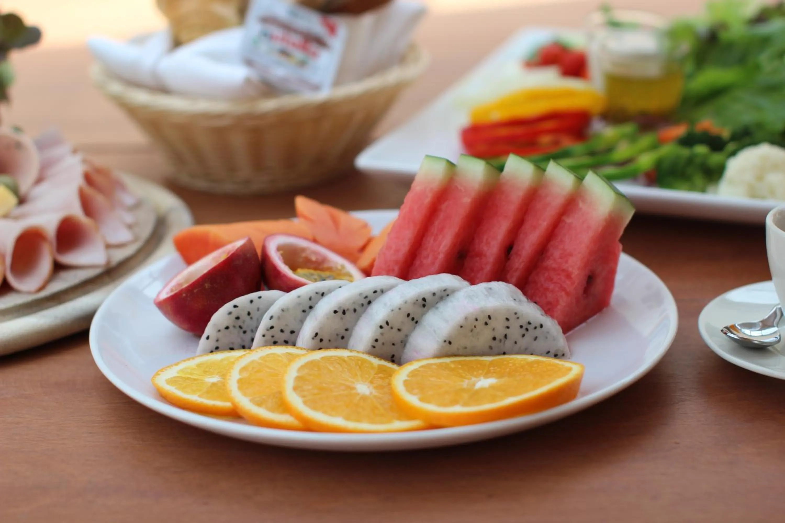 Breakfast in Banana Fan Sea Resort