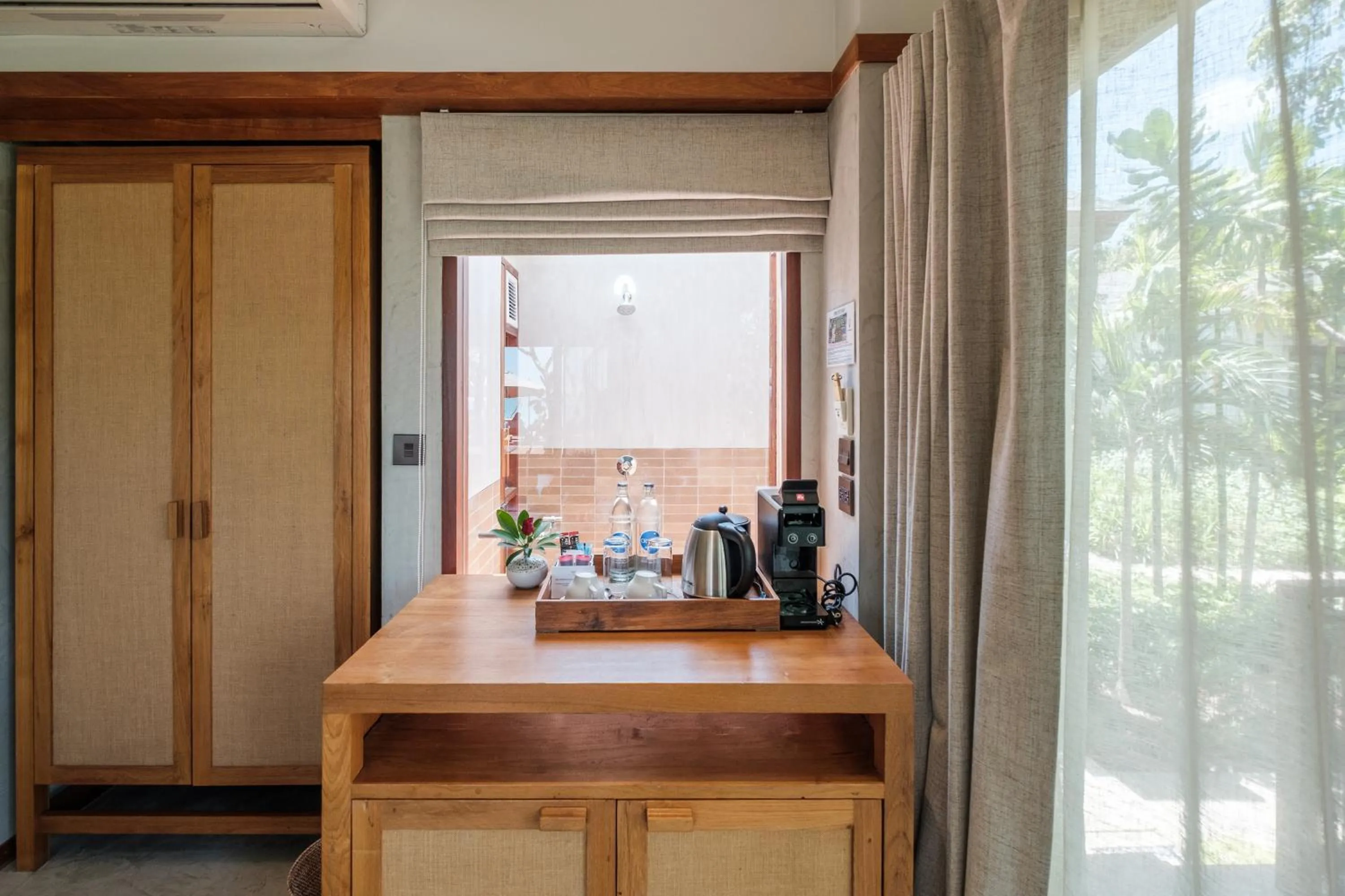 Decorative detail in Banana Fan Sea Resort