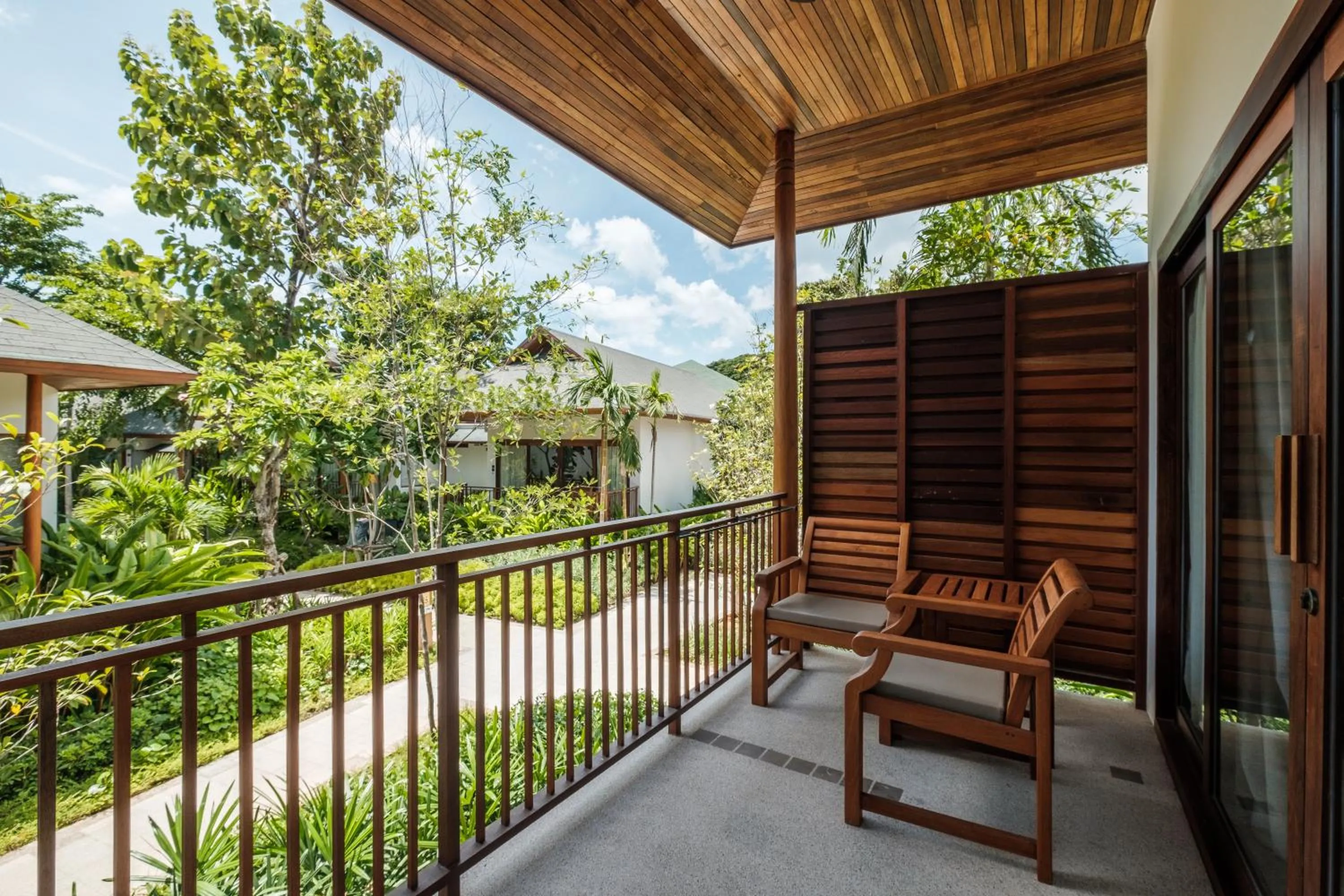 Garden in Banana Fan Sea Resort