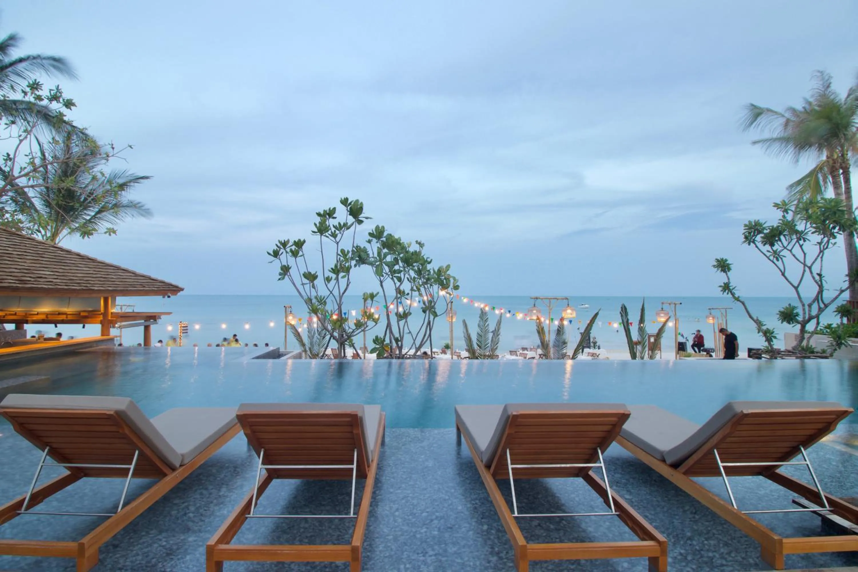 Beach in Banana Fan Sea Resort