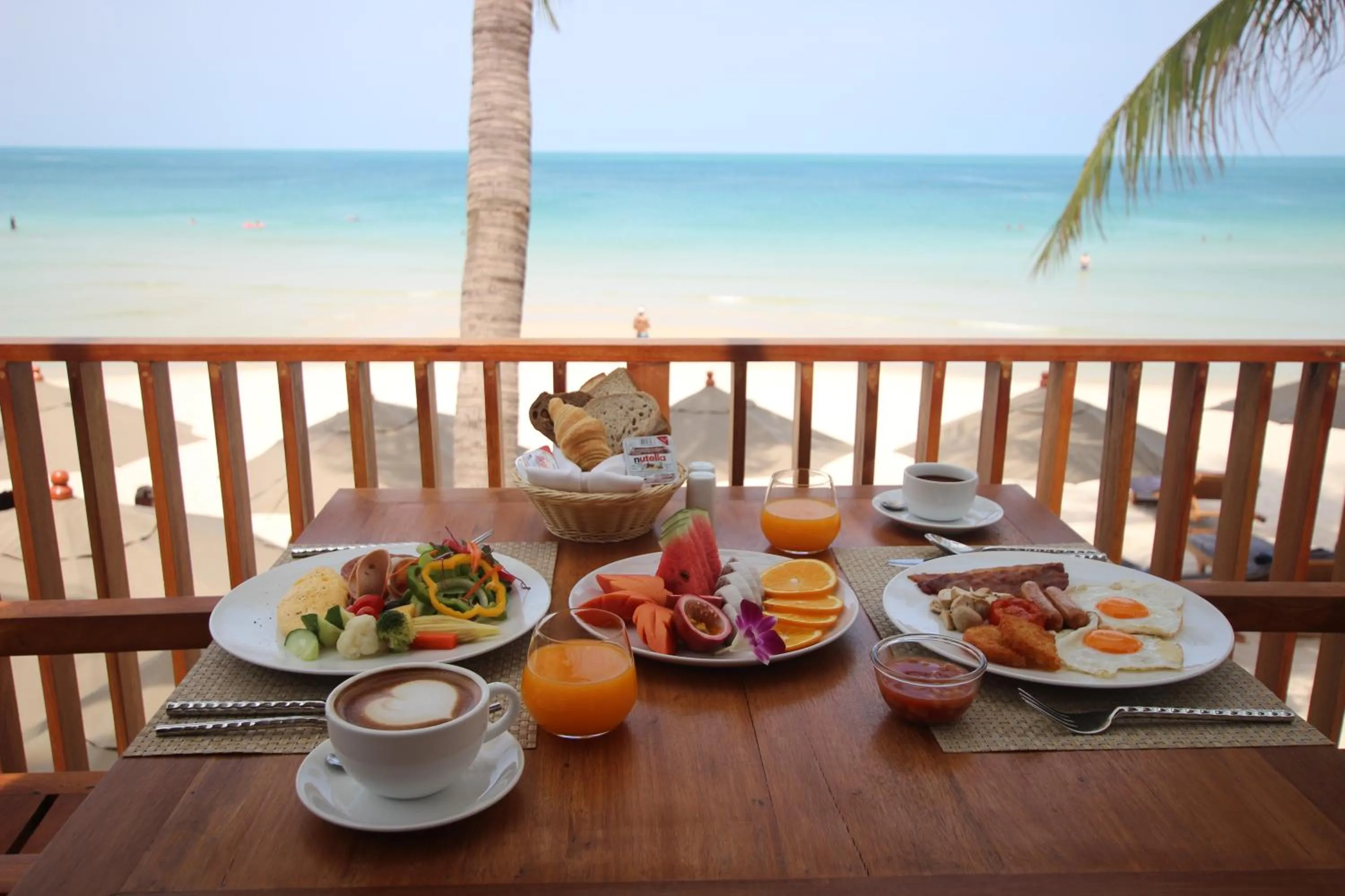 Breakfast in Banana Fan Sea Resort
