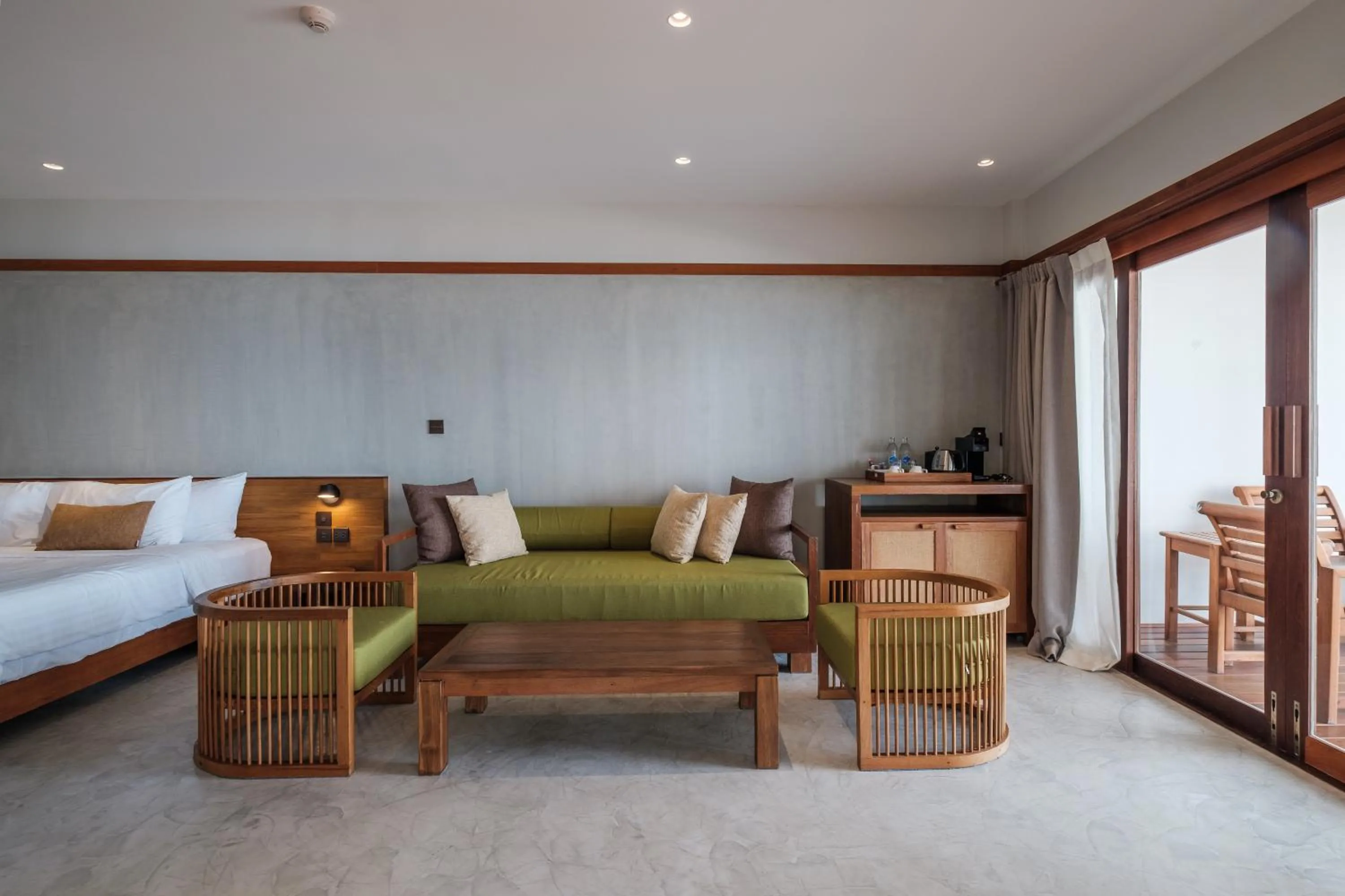 Photo of the whole room, Bed in Banana Fan Sea Resort