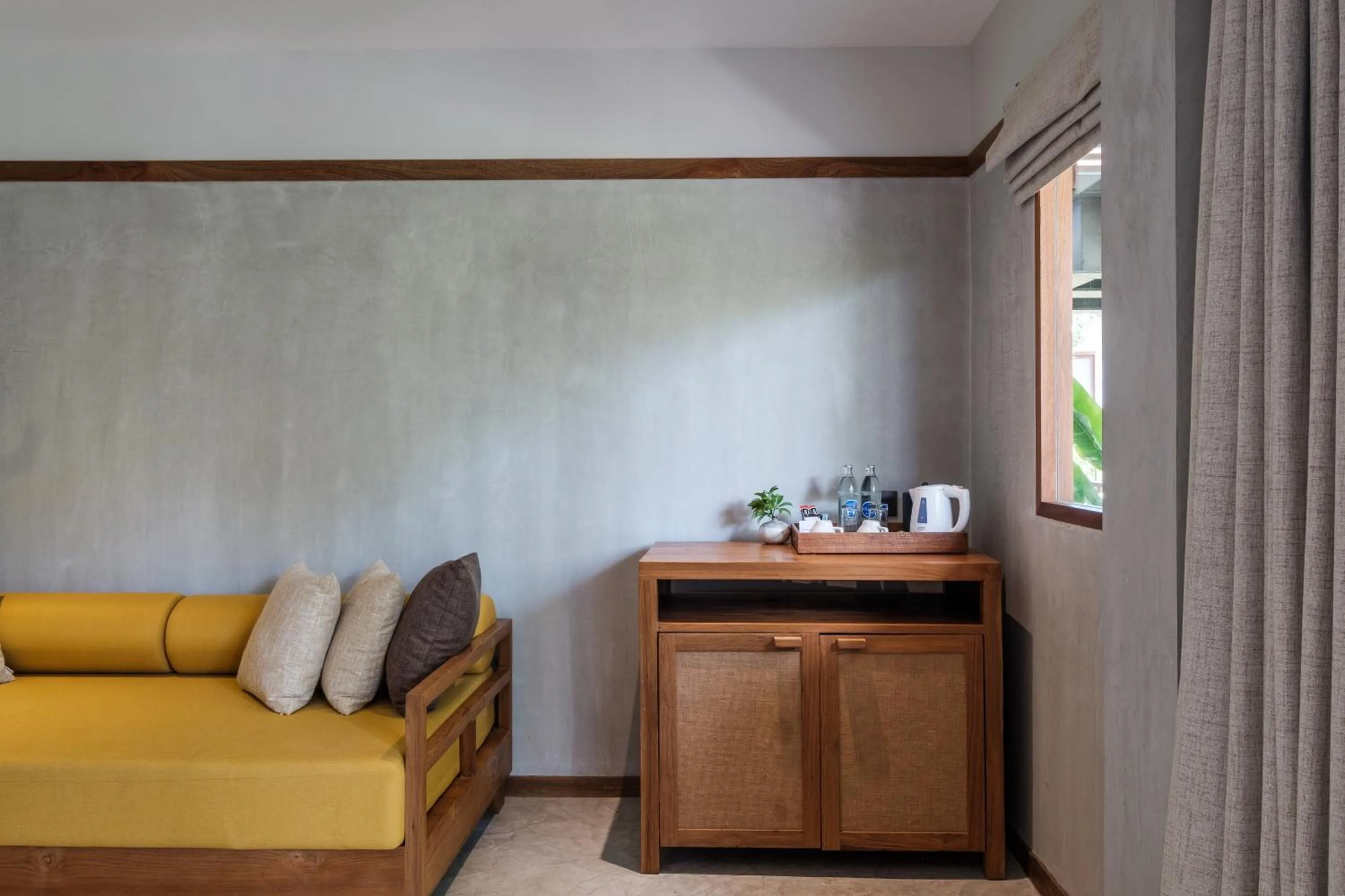 Seating area in Banana Fan Sea Resort