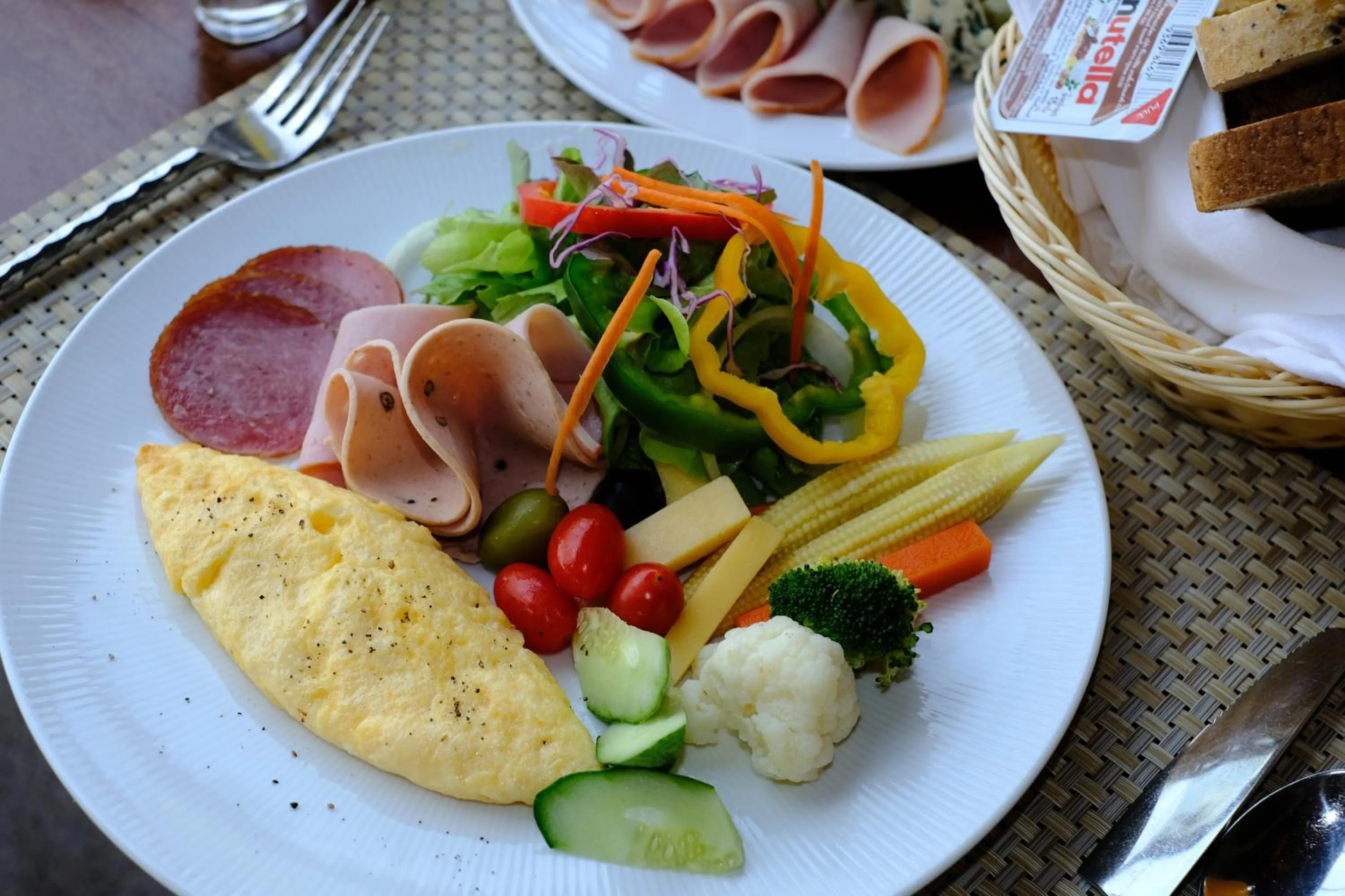 Breakfast in Banana Fan Sea Resort