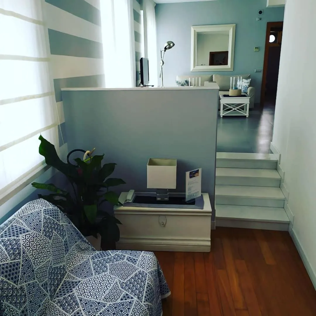 Living room in Cubo Apartments