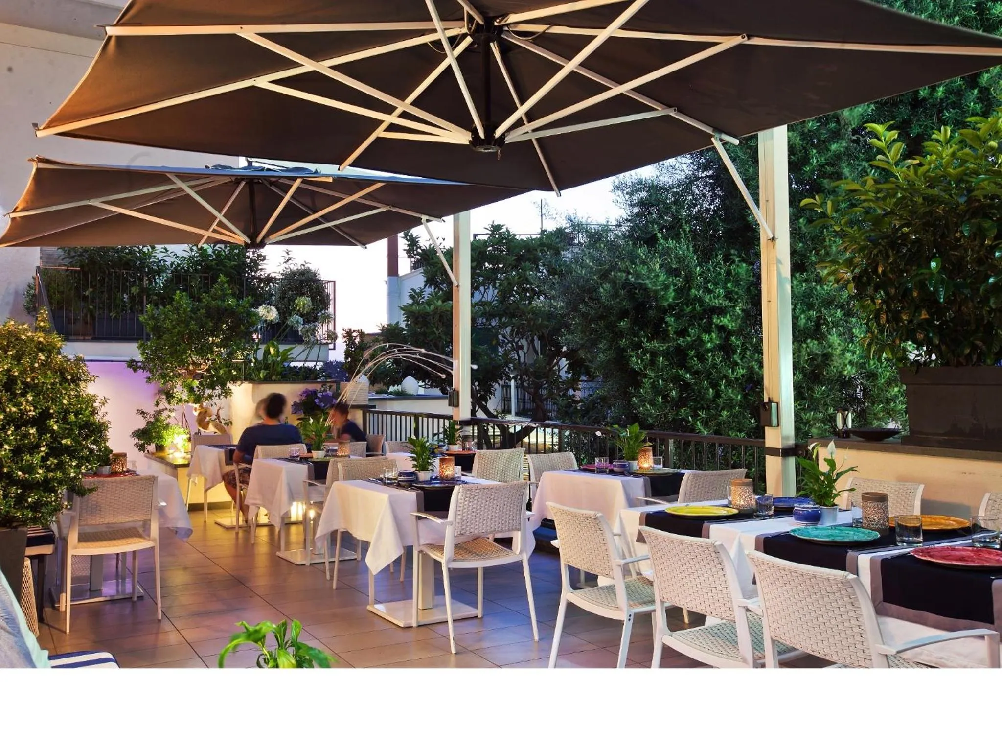 Patio in Cubo Apartments