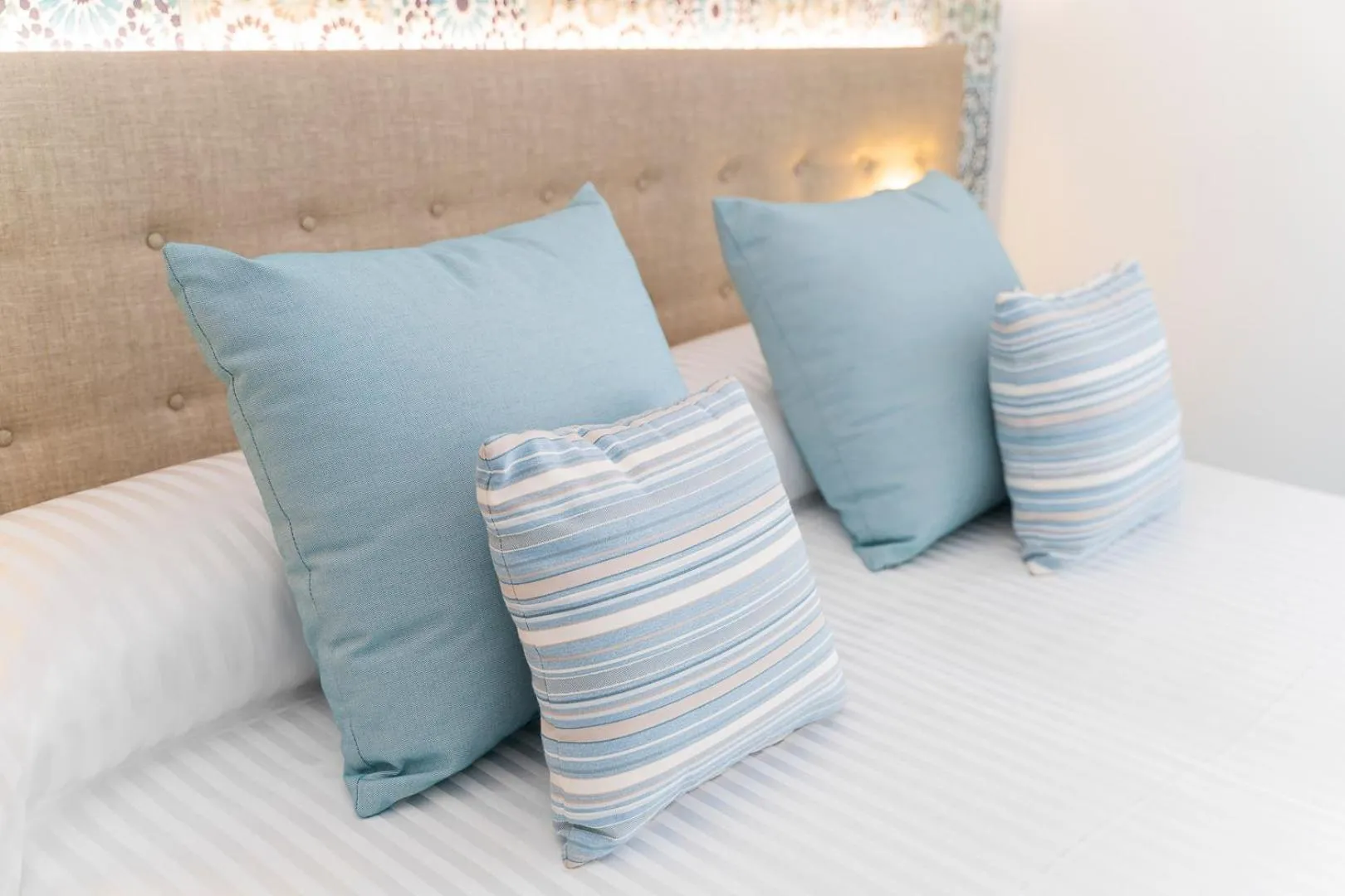 Bed in Hotel Miramare