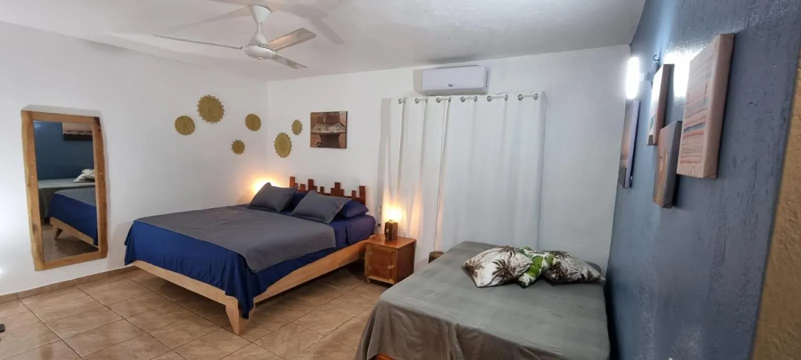 Quadruple Room with Garden View in Le BDM PLAYITA