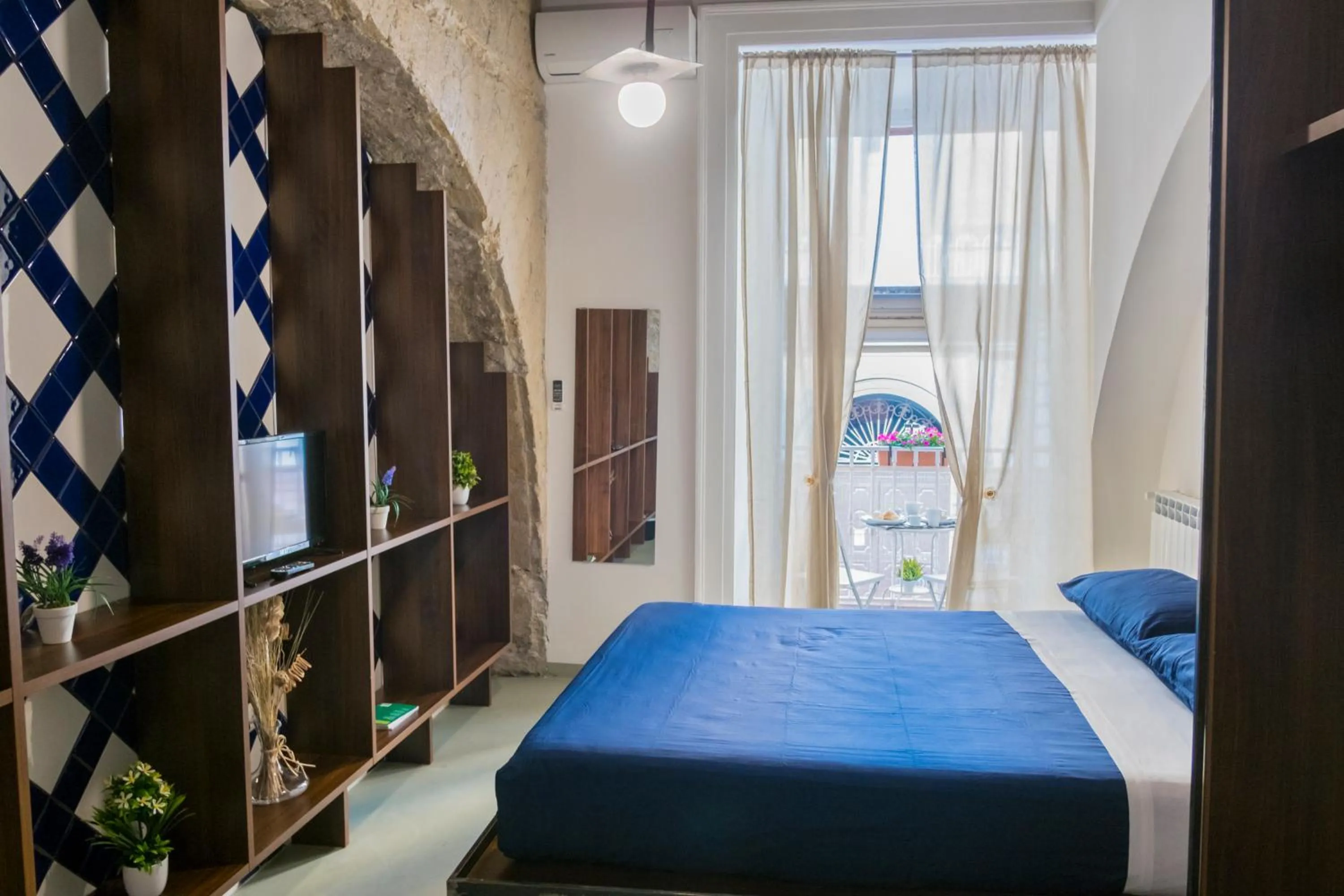 Balcony/Terrace, Bed in Per Amor Duomo