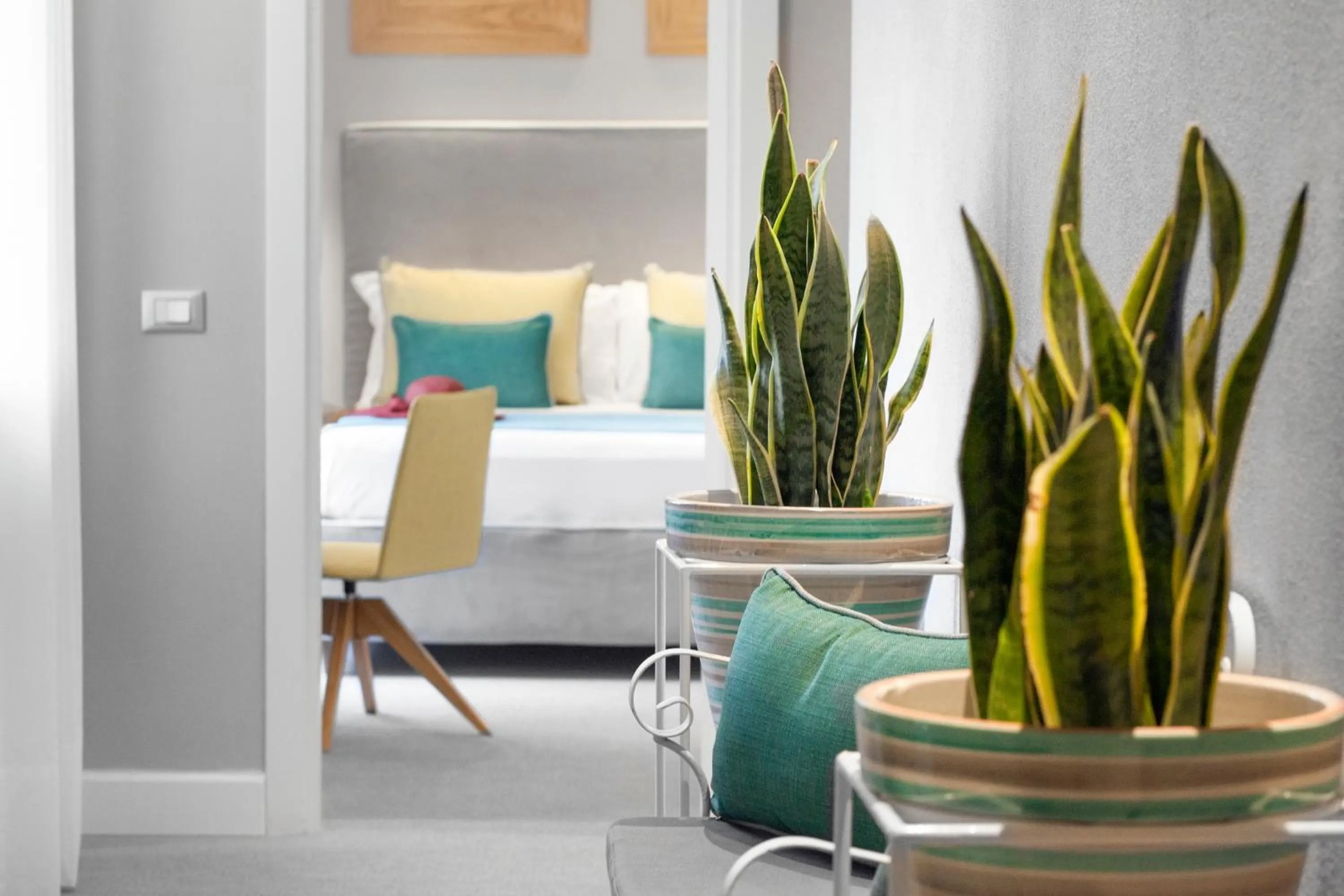 Decorative detail, Bed in La Piazzetta Guest House