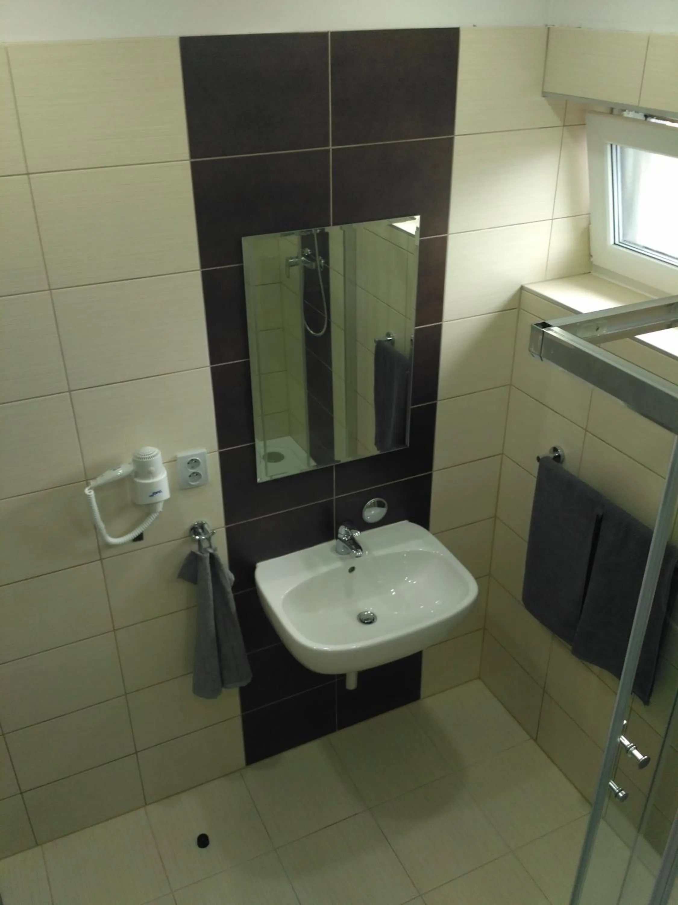 Bathroom in Penzion Hornička