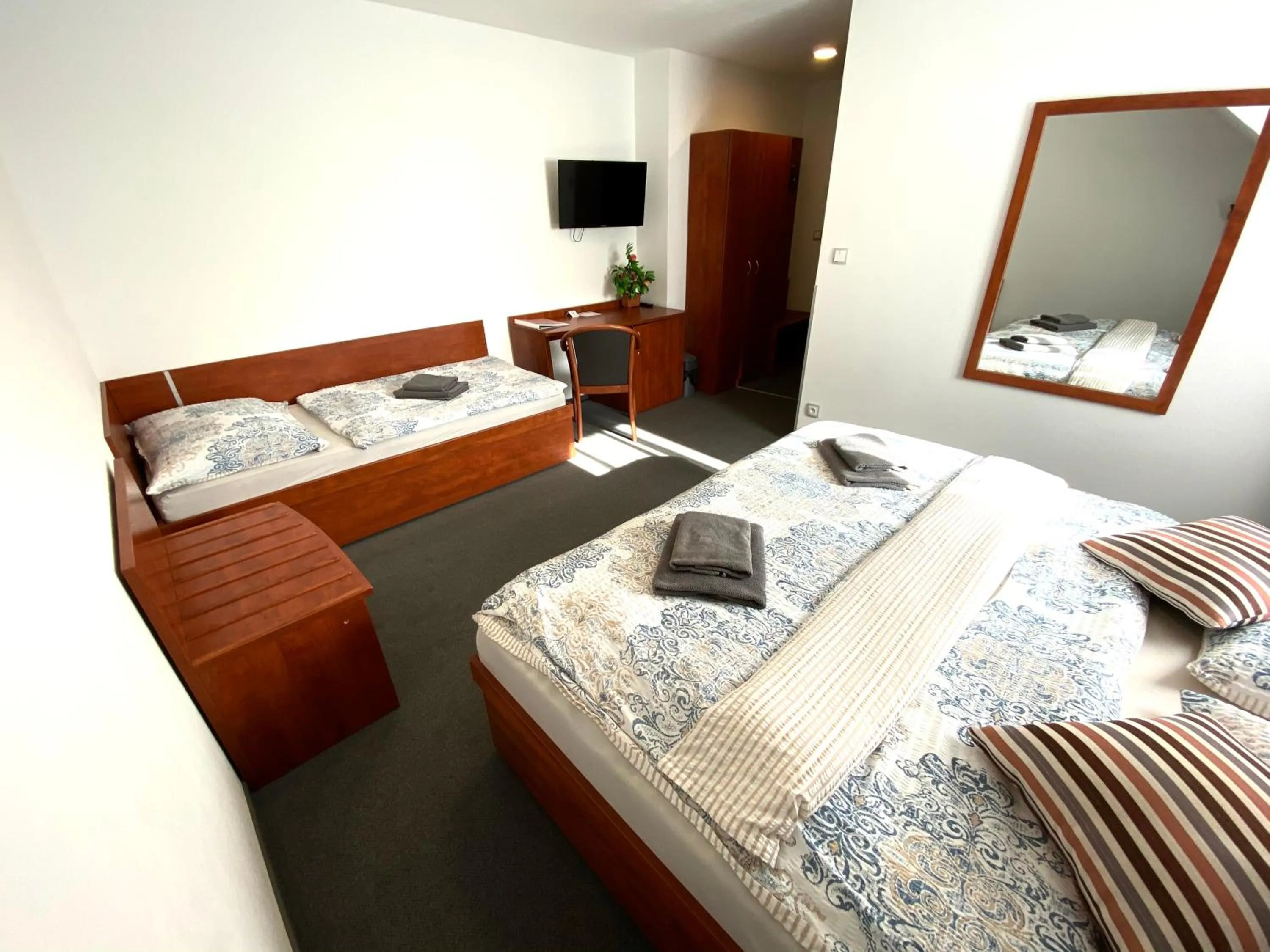 Bed in Penzion Hornička