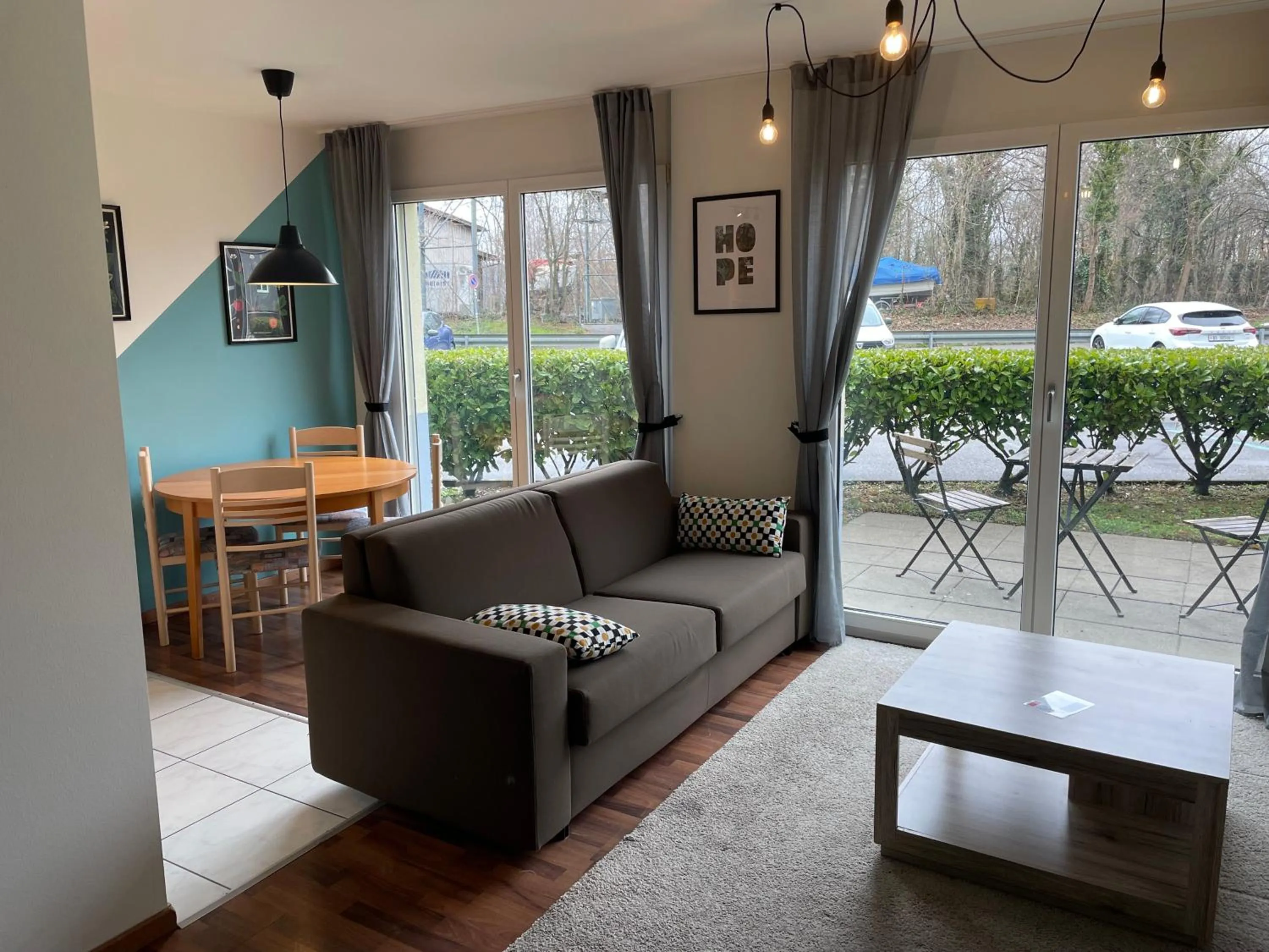 Living room in ibis budget Basel Pratteln