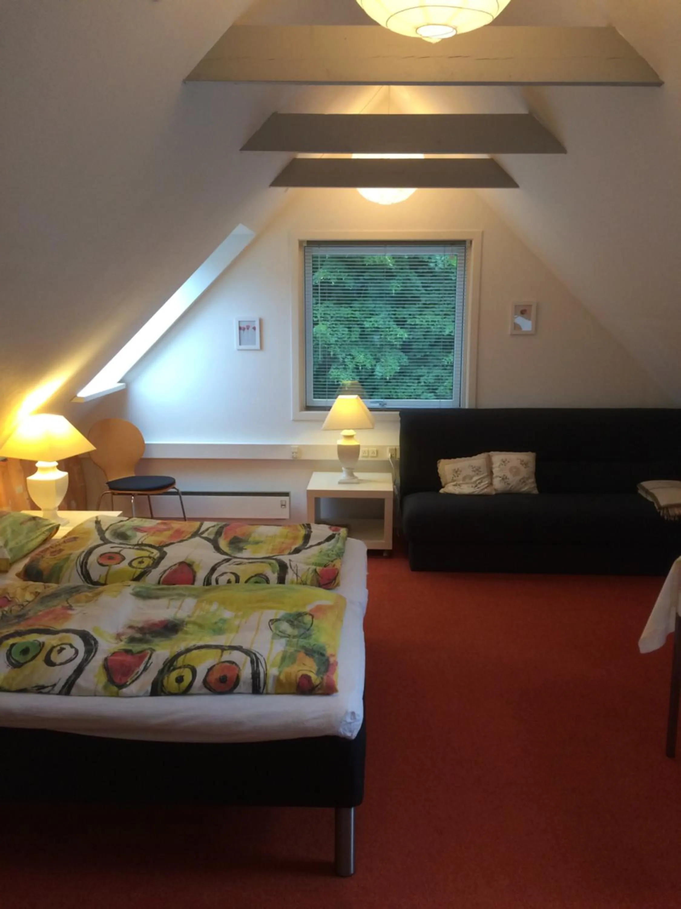 Living room in Mikkelborg B&B