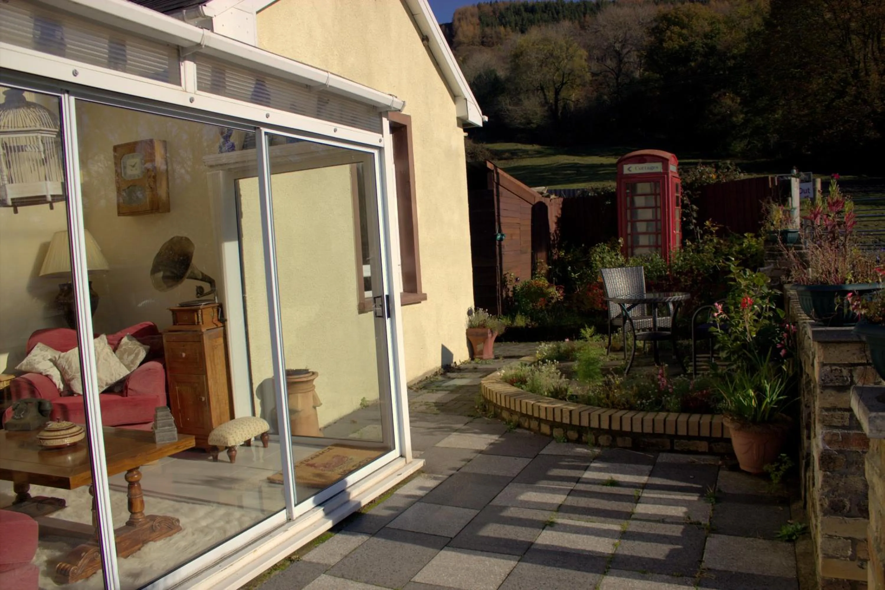 Decorative detail in Penybryn Cottages