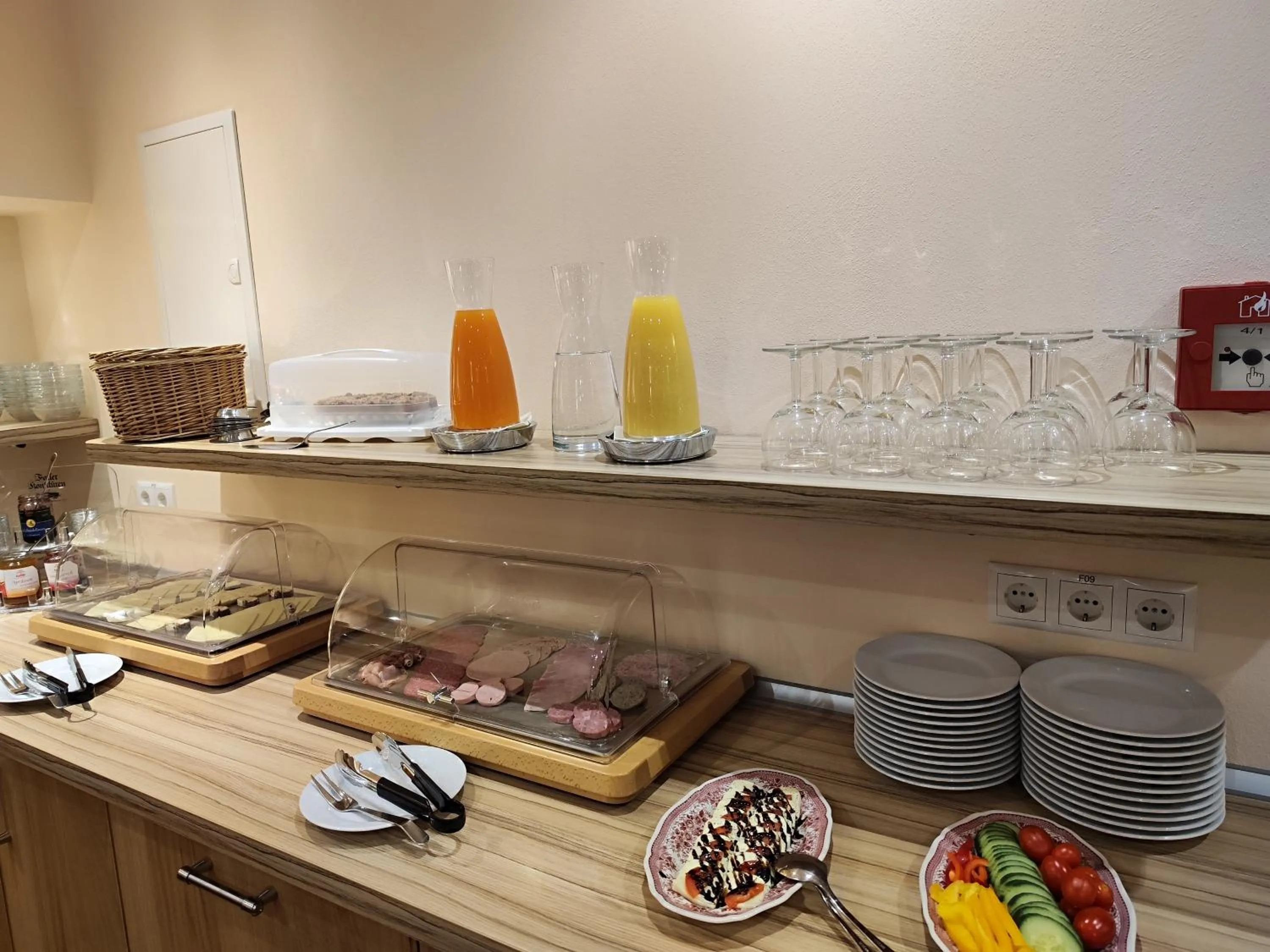 Food and drinks in Hotel Altes Weinhaus