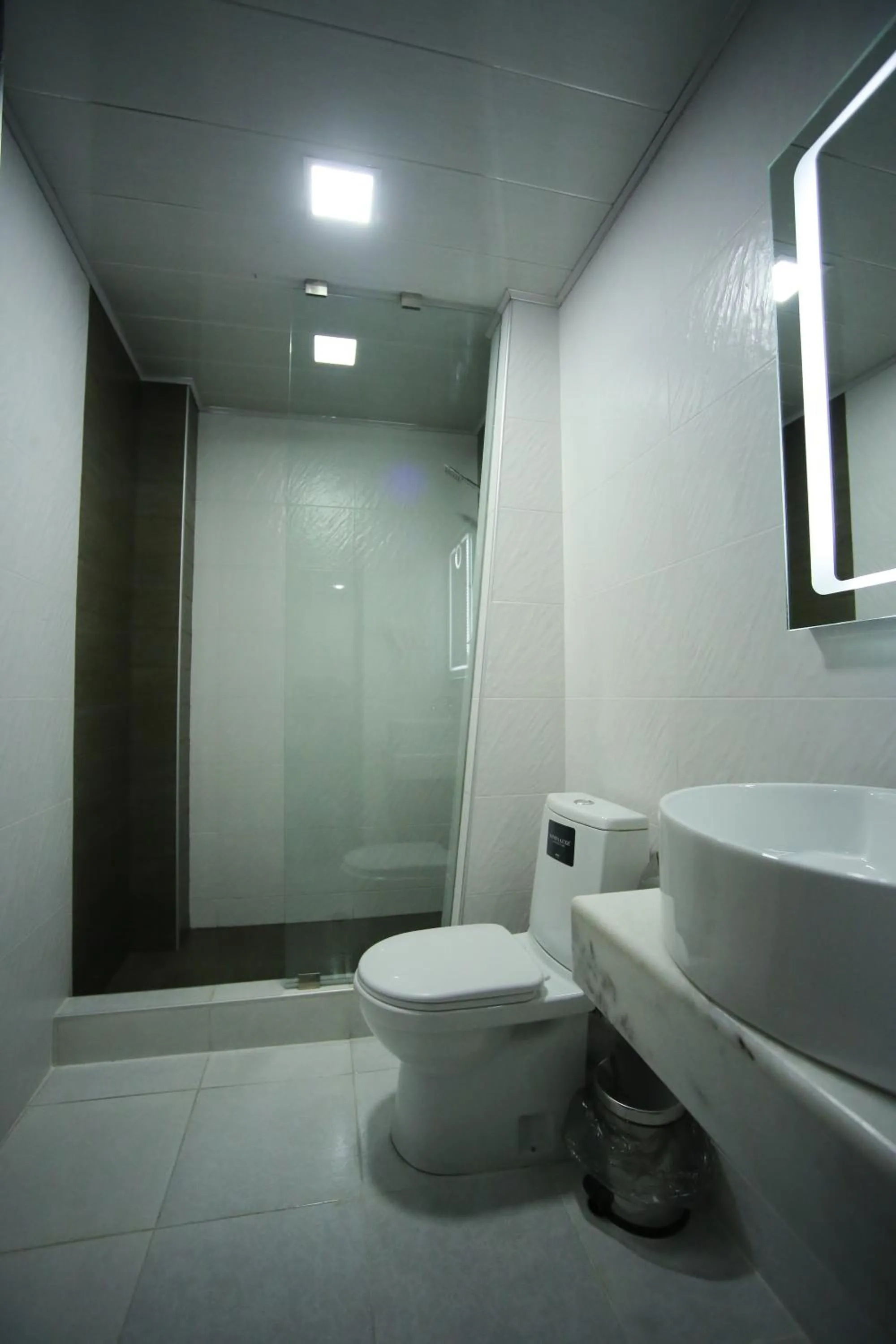 Bathroom in West Tower Hotel