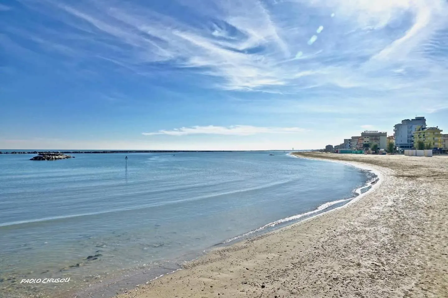 Beach in Hotel Mondial