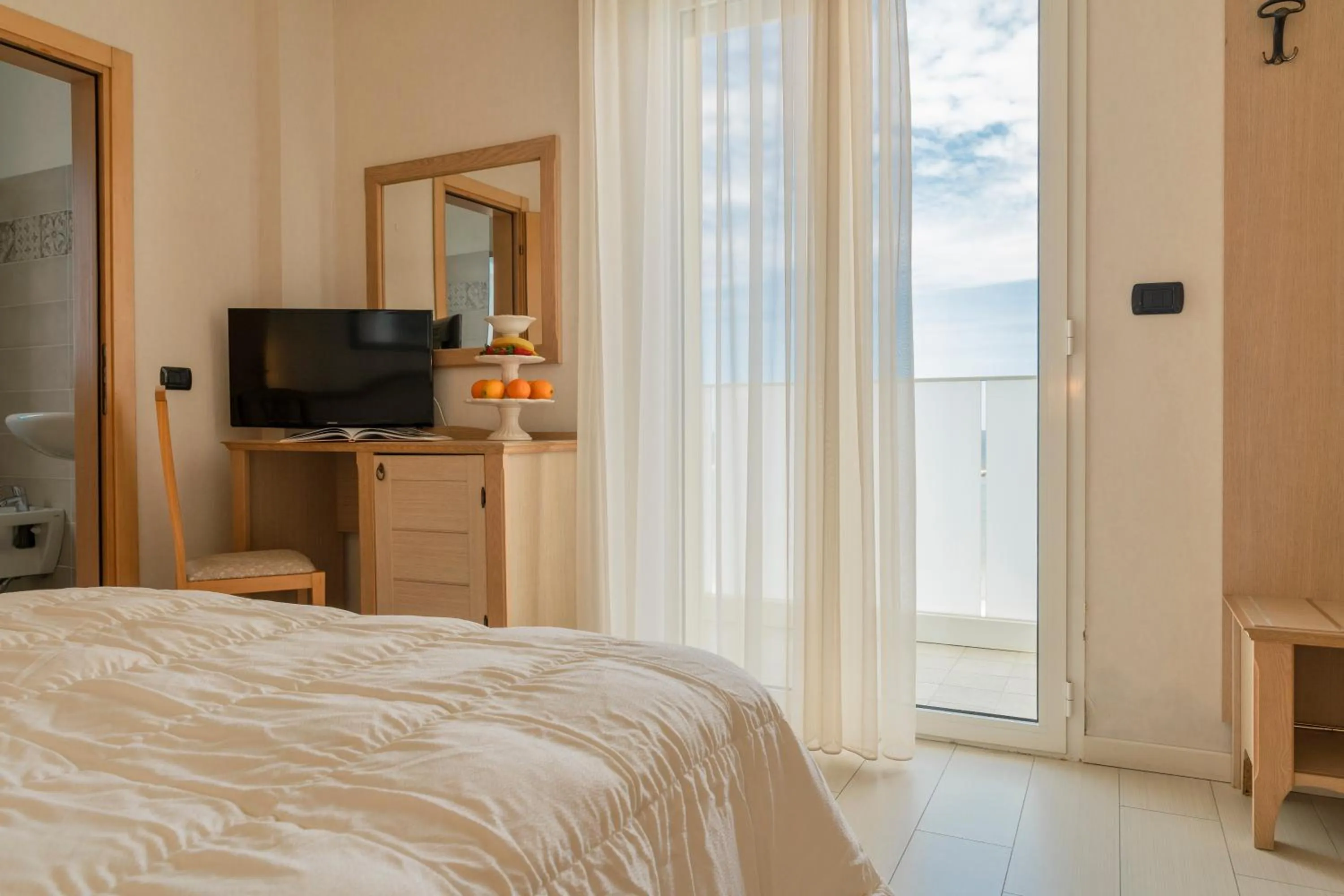 Bed in Hotel Mondial