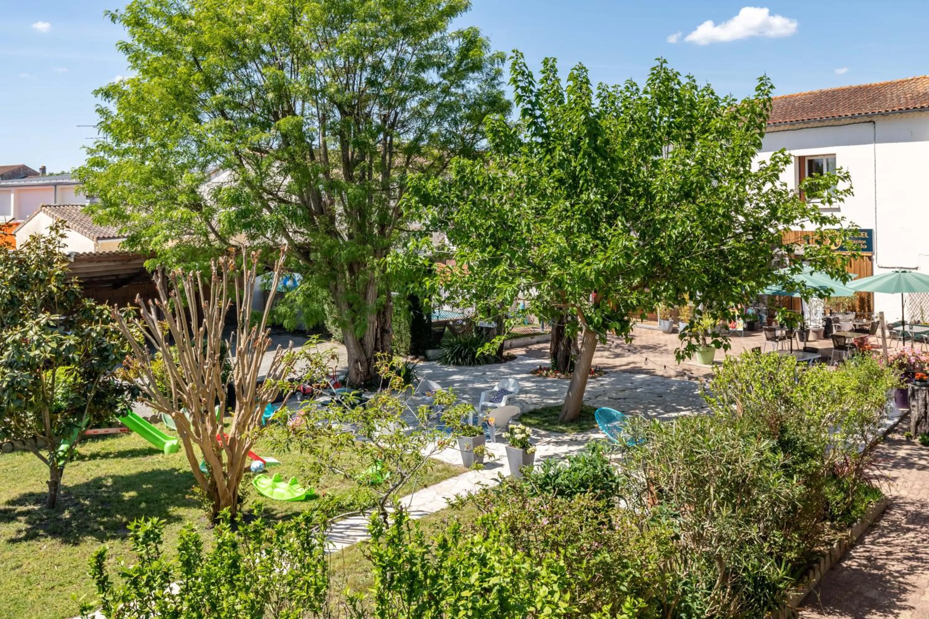 View (from property/room) in Hotel Les Vieux Acacias