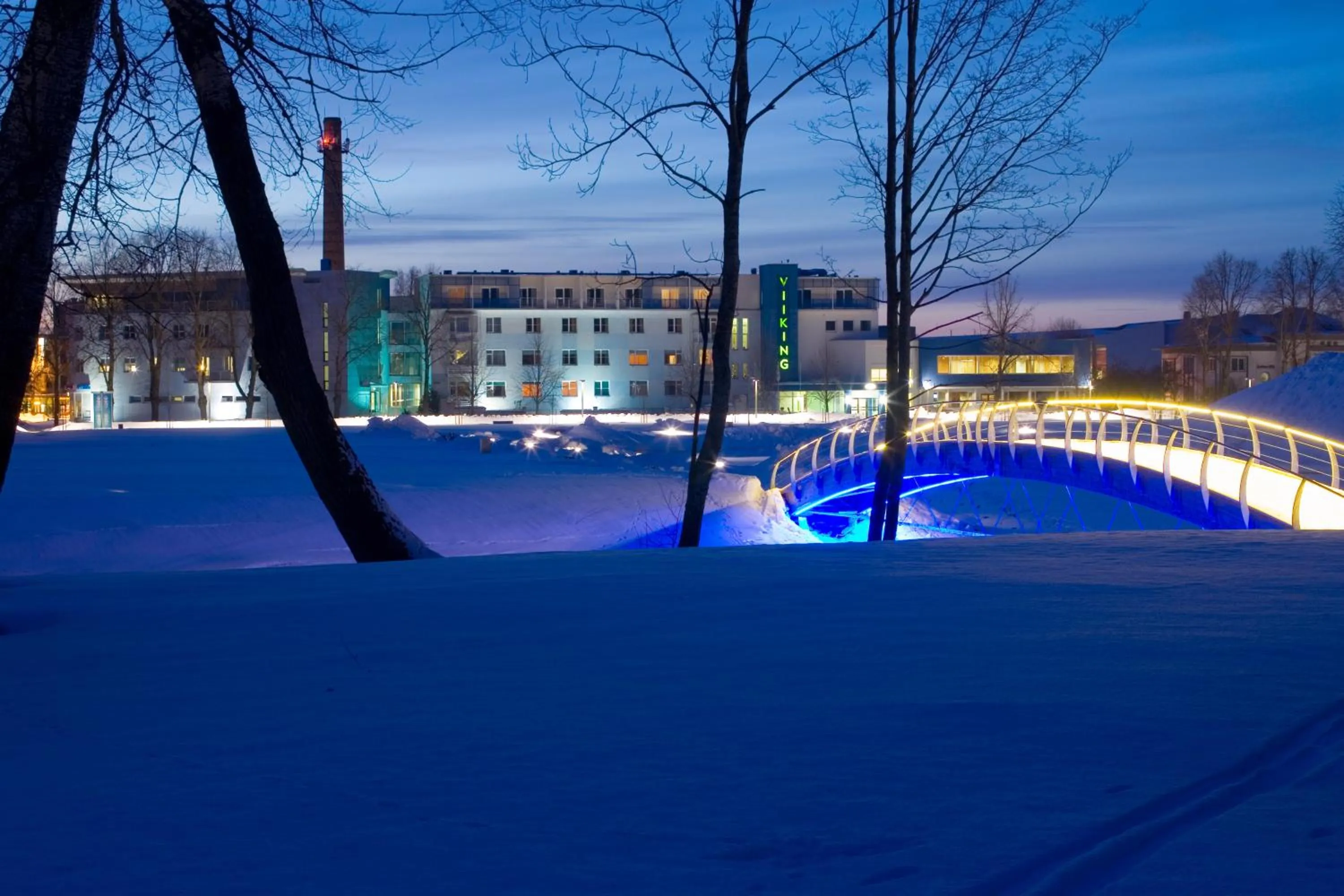 Facade/entrance in Viiking Spa Hotel