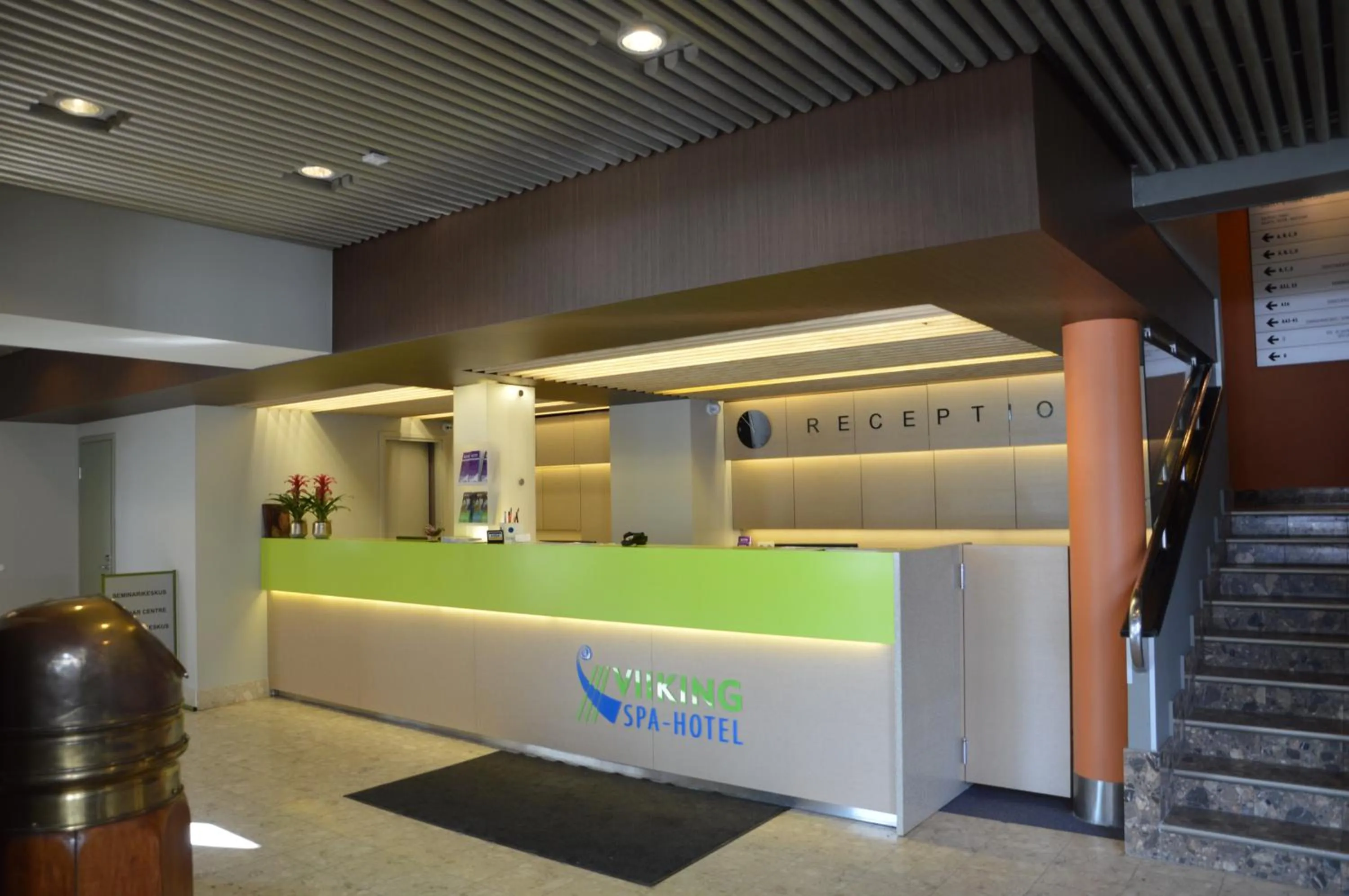Lobby or reception in Viiking Spa Hotel
