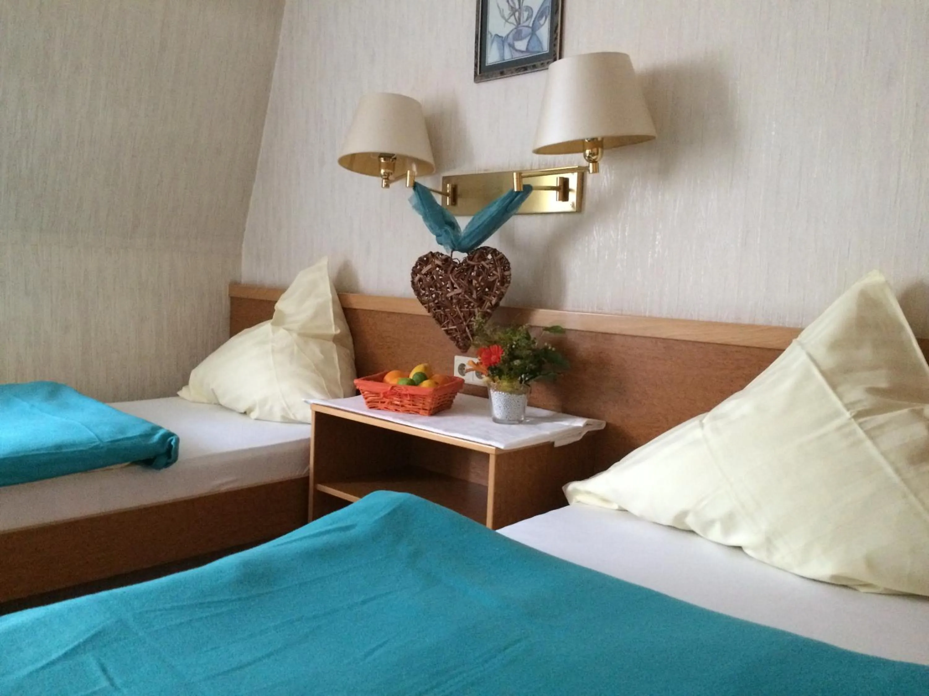 Decorative detail, Bed in Hotel Ragusa