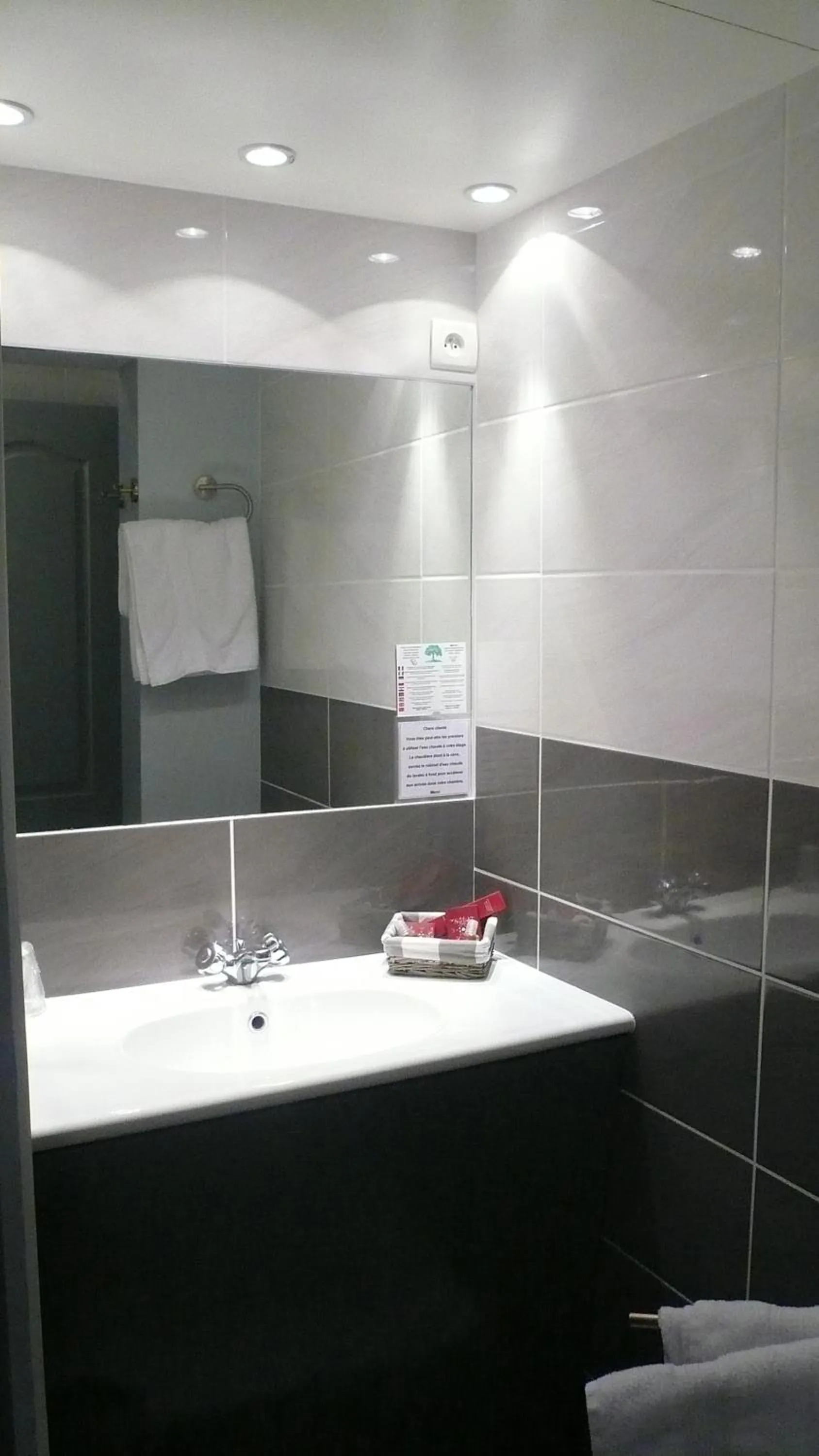 Bathroom in Hôtel L'Européen