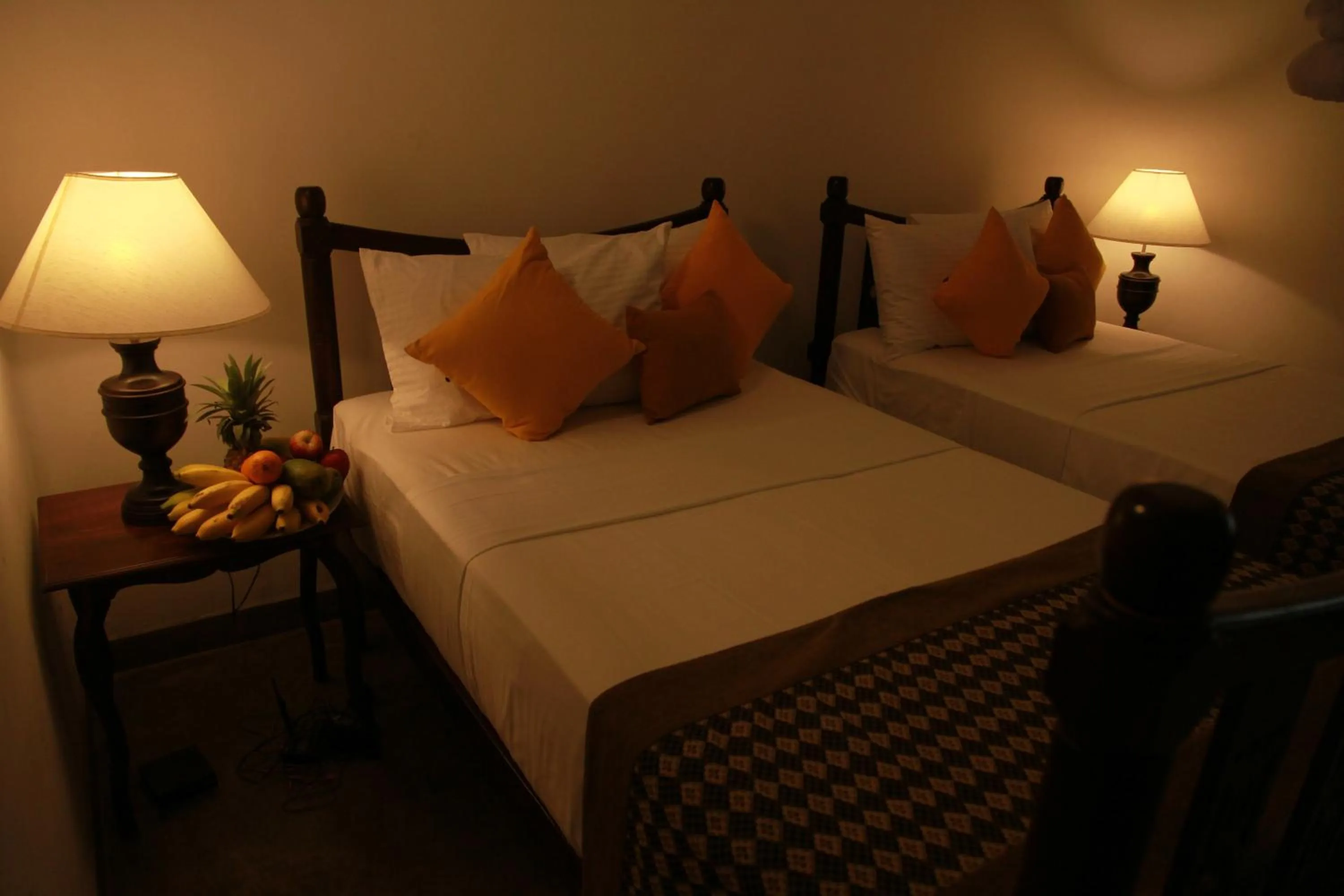 Bed in Thamaya Heritance Tangalle