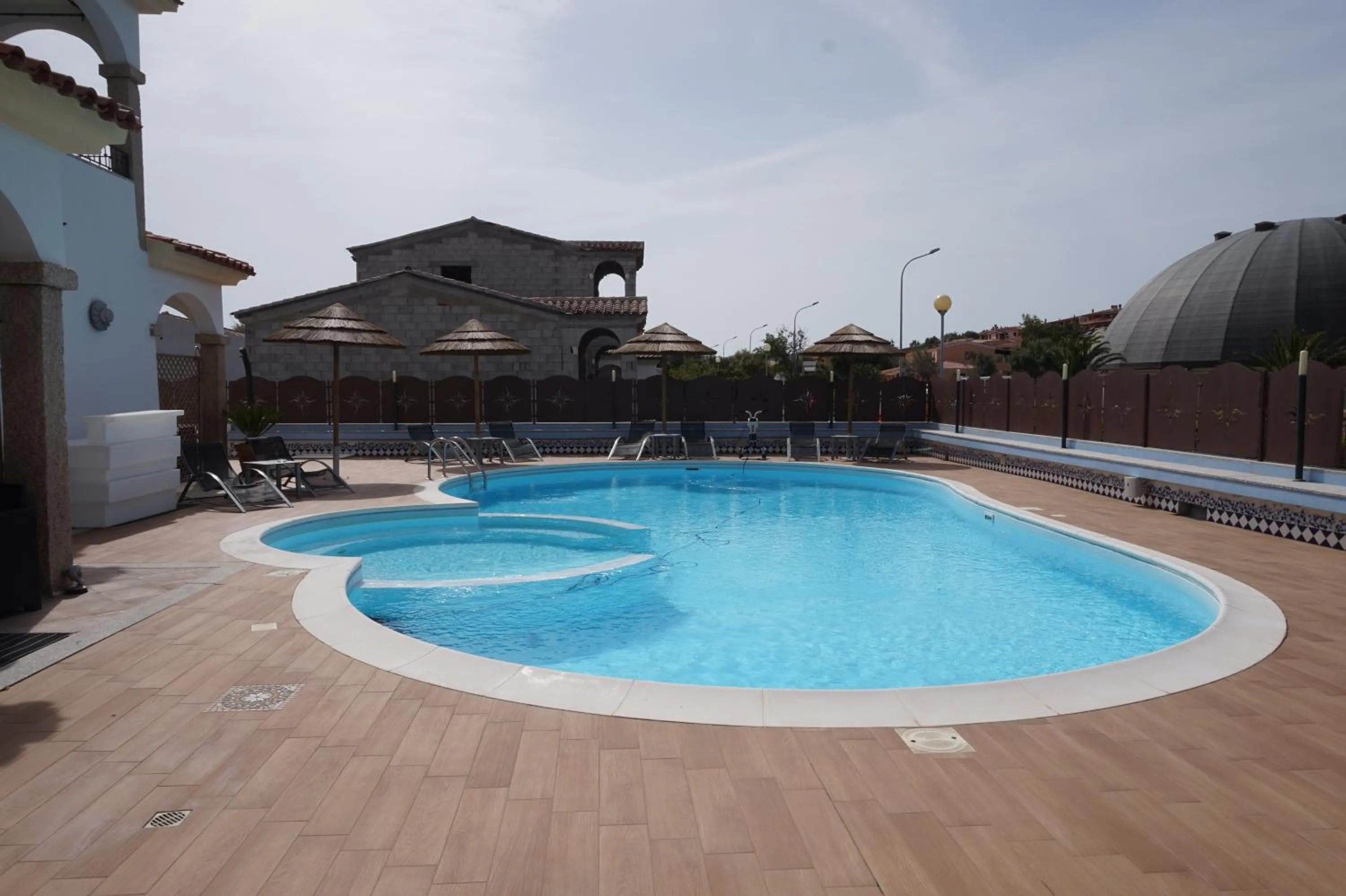 Swimming pool in Hotel Il Platano