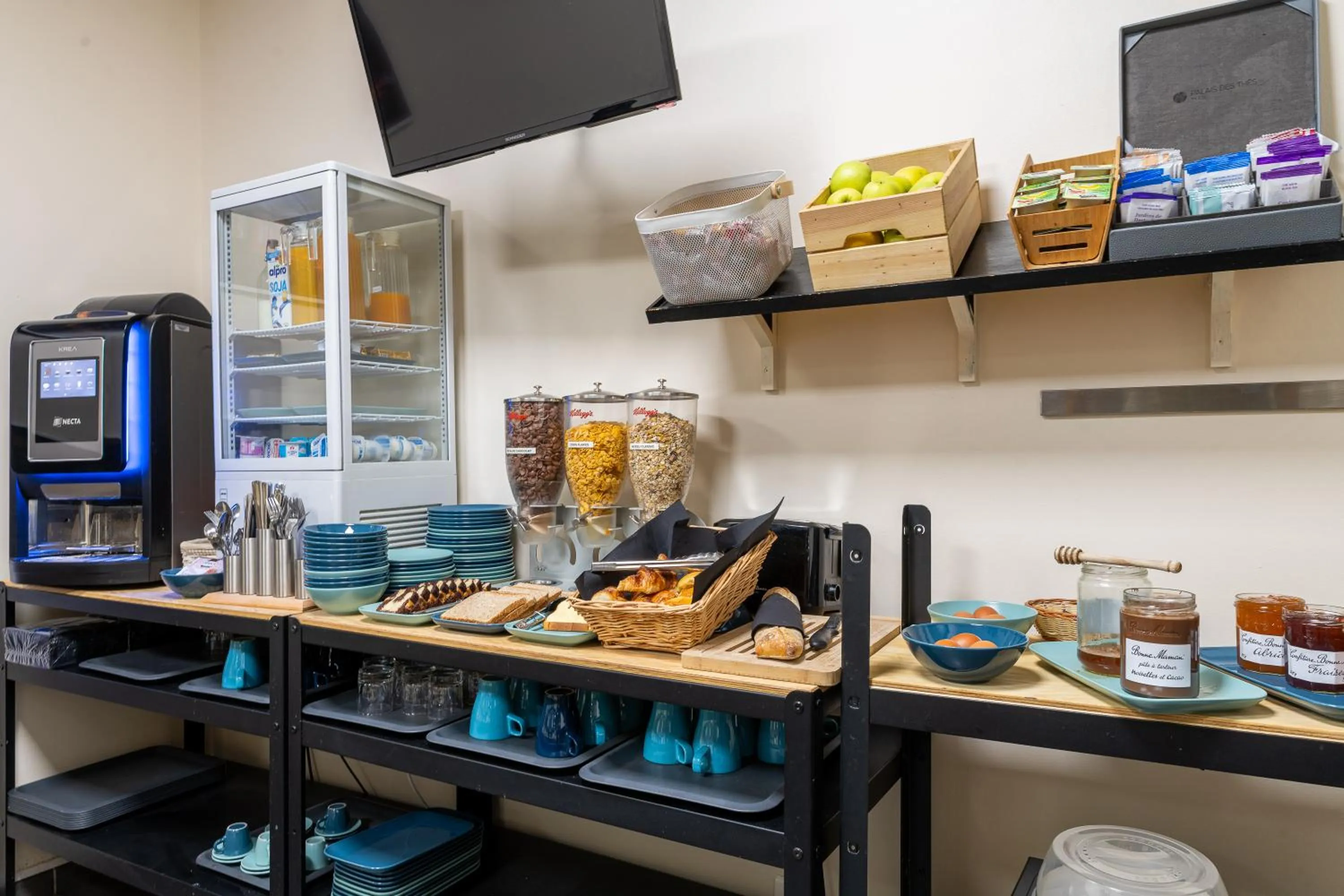 Buffet breakfast in Residhotel St Etienne Centre