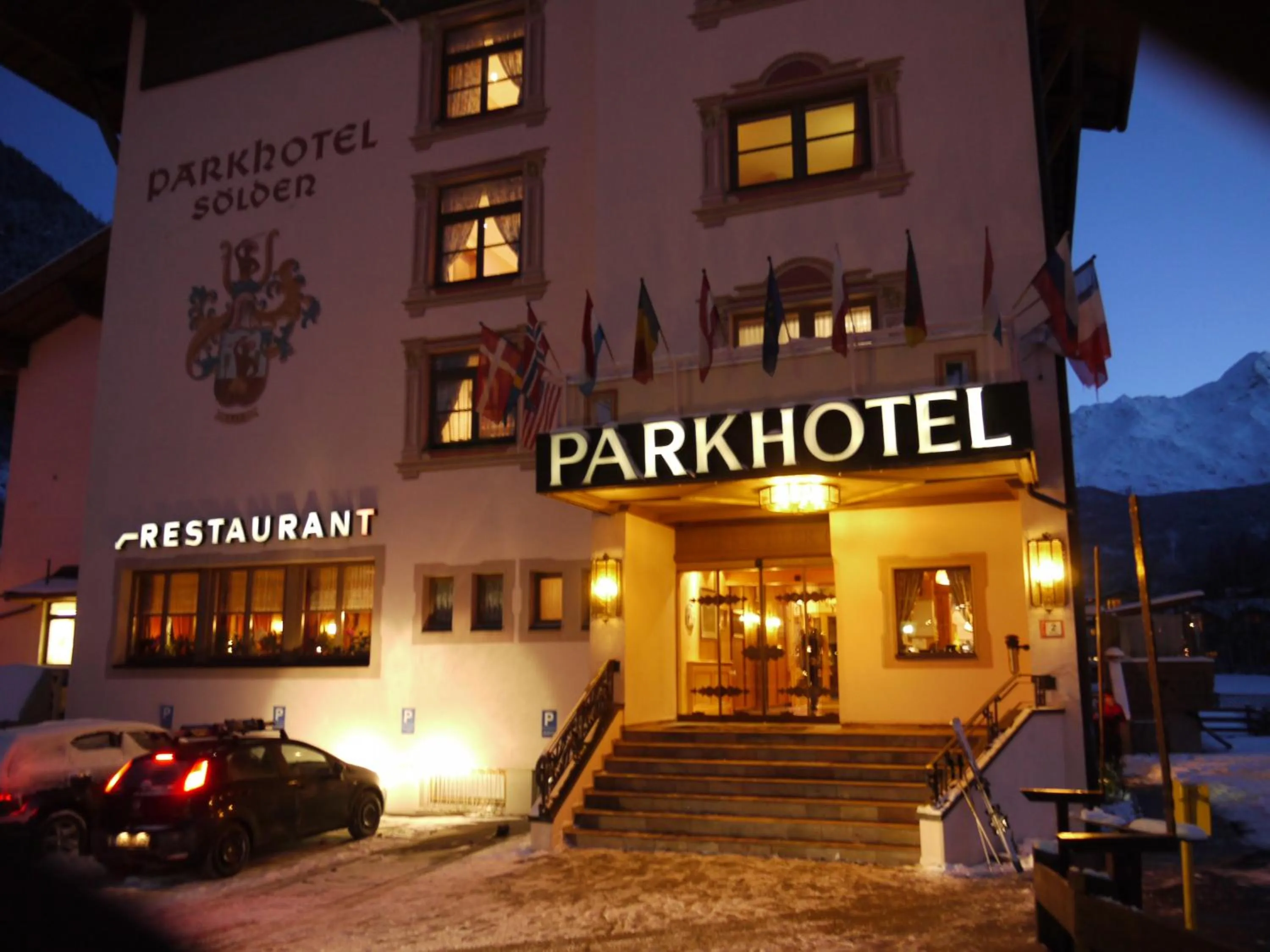 Property building in Parkhotel Sölden